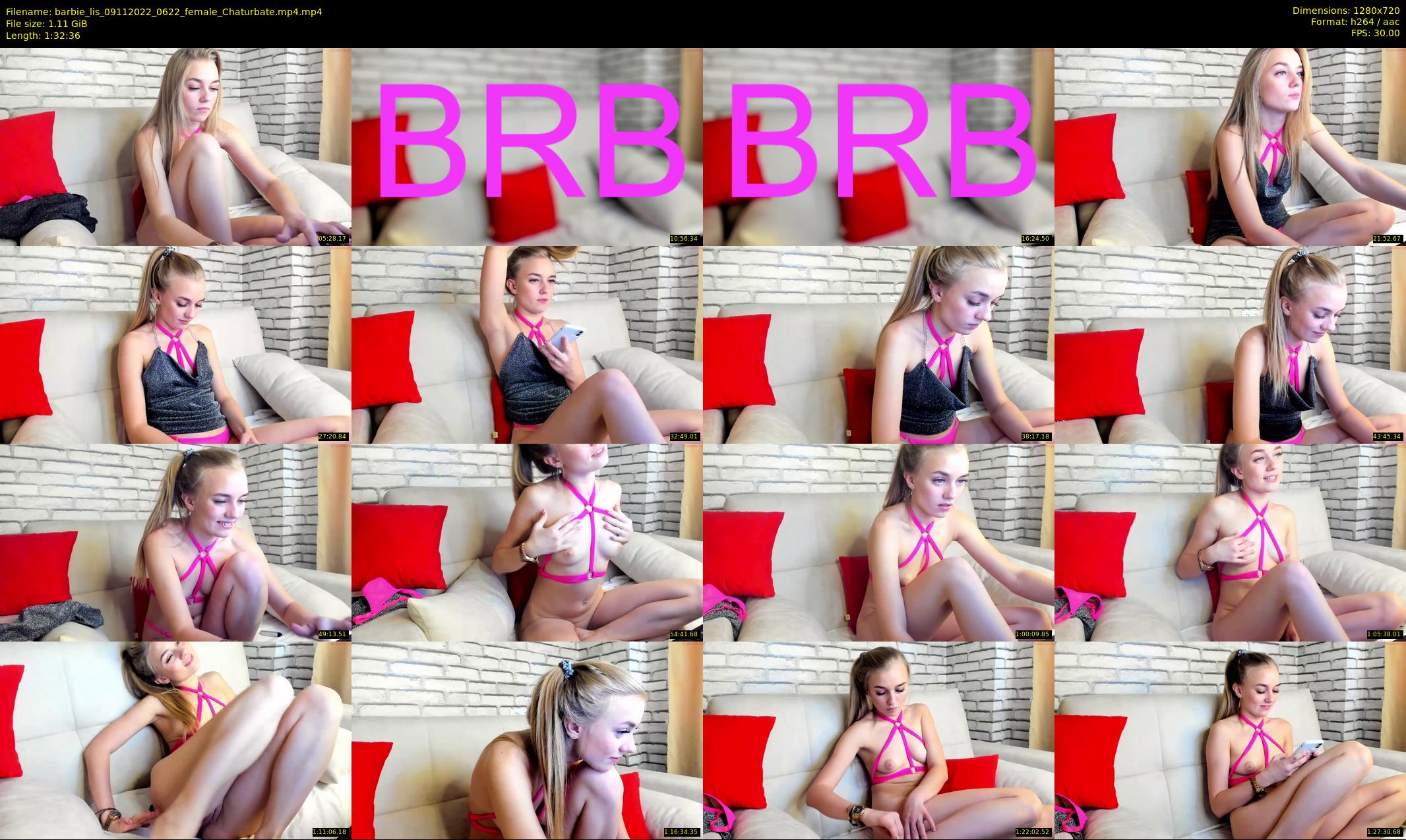 barbie_lis — 93 minute Chaturbate female cam show recording, 720p, Nov 9, 2022