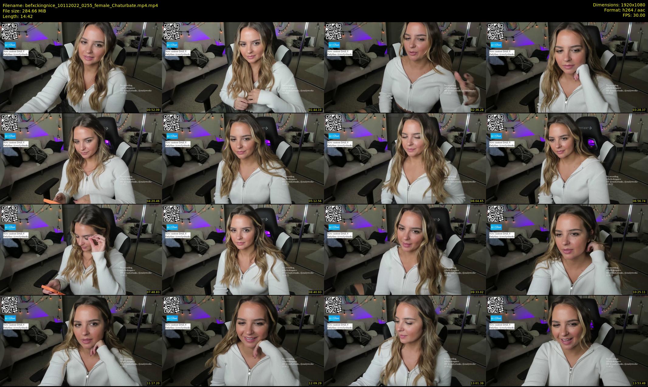 befxckingnice — 15 minute Chaturbate female cam show recording, 1080p, Nov 10, 2022