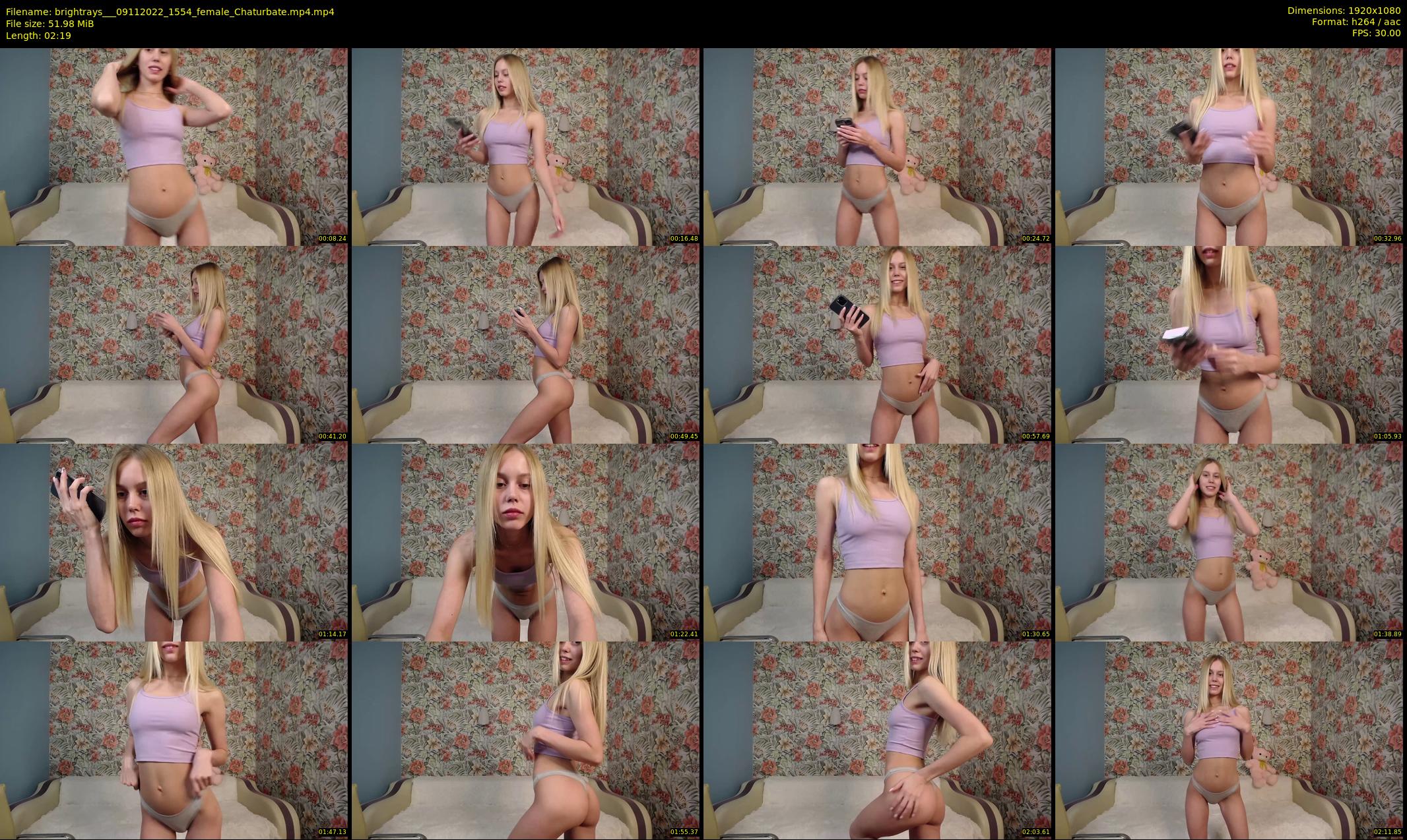 brightrays__ — 3 minute Chaturbate female cam show recording, 1080p, Nov 9, 2022