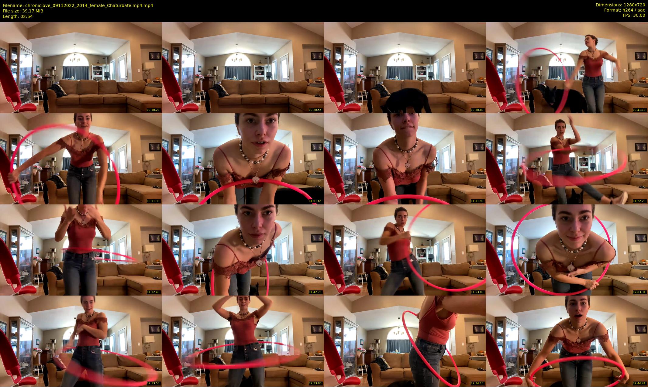 chroniclove — 3 minute Chaturbate female cam show recording, 720p, Nov 9, 2022