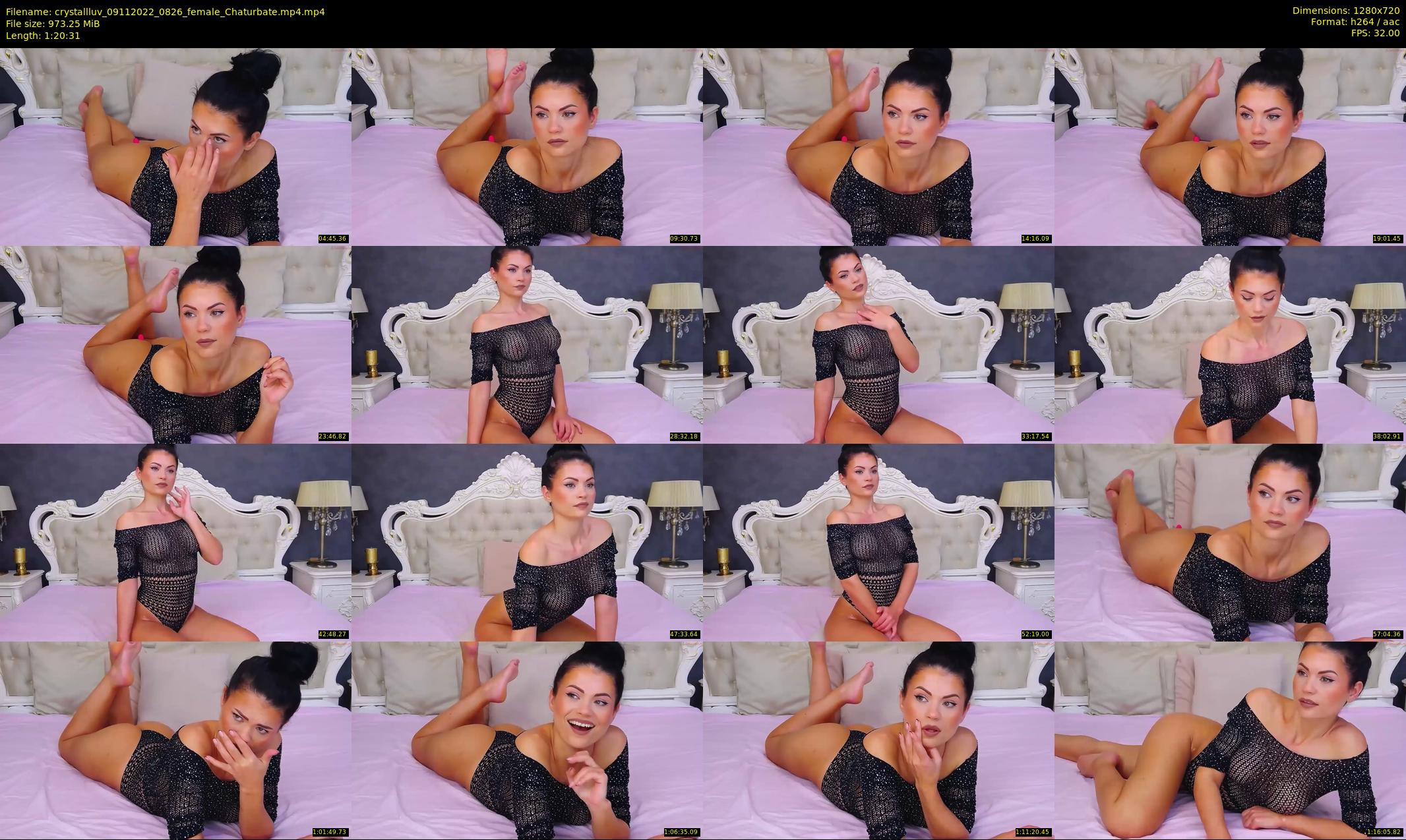 crystallluv — 81 minute Chaturbate female cam show recording, 720p, Nov 9, 2022
