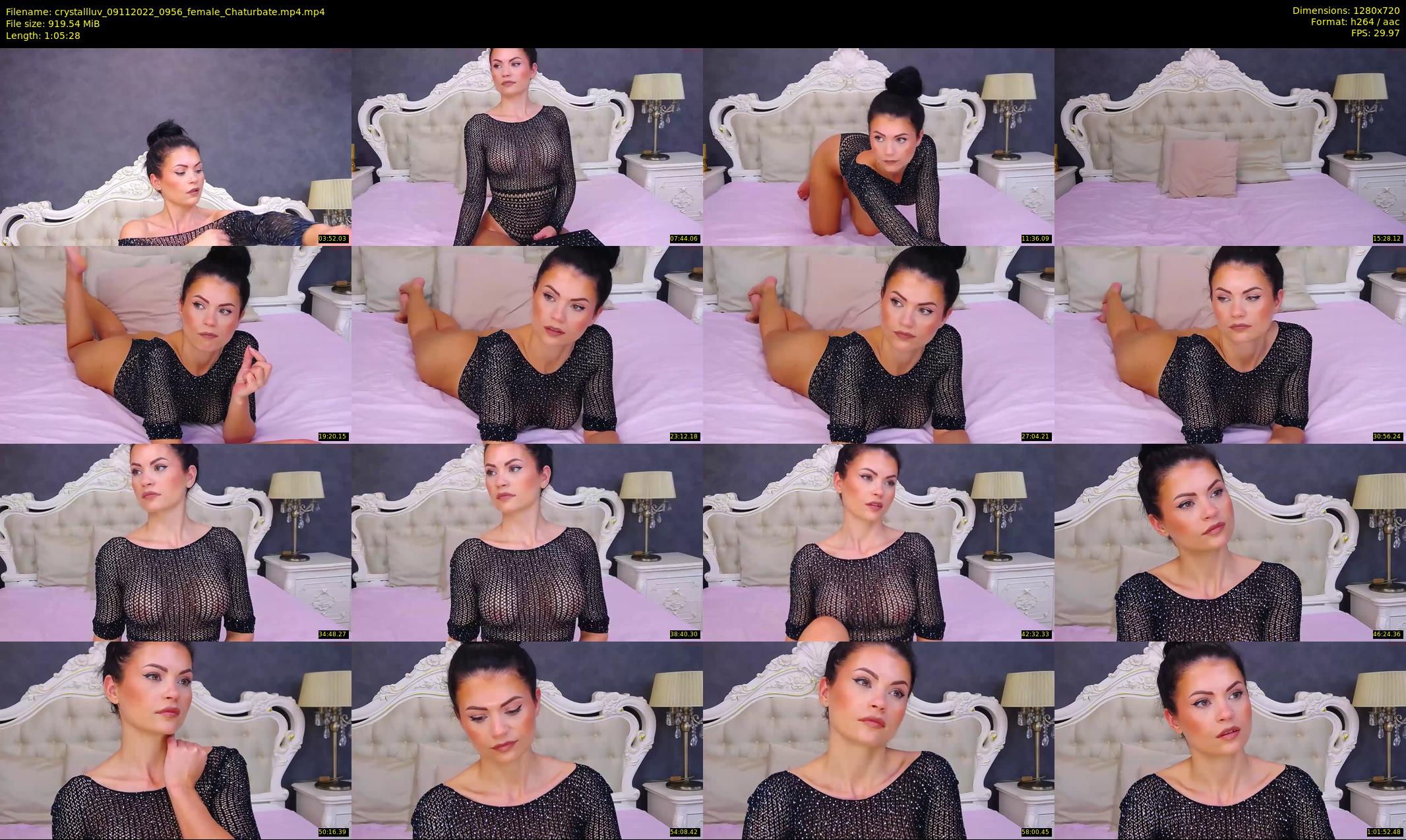 crystallluv — 66 minute Chaturbate female cam show recording, 720p, Nov 9, 2022