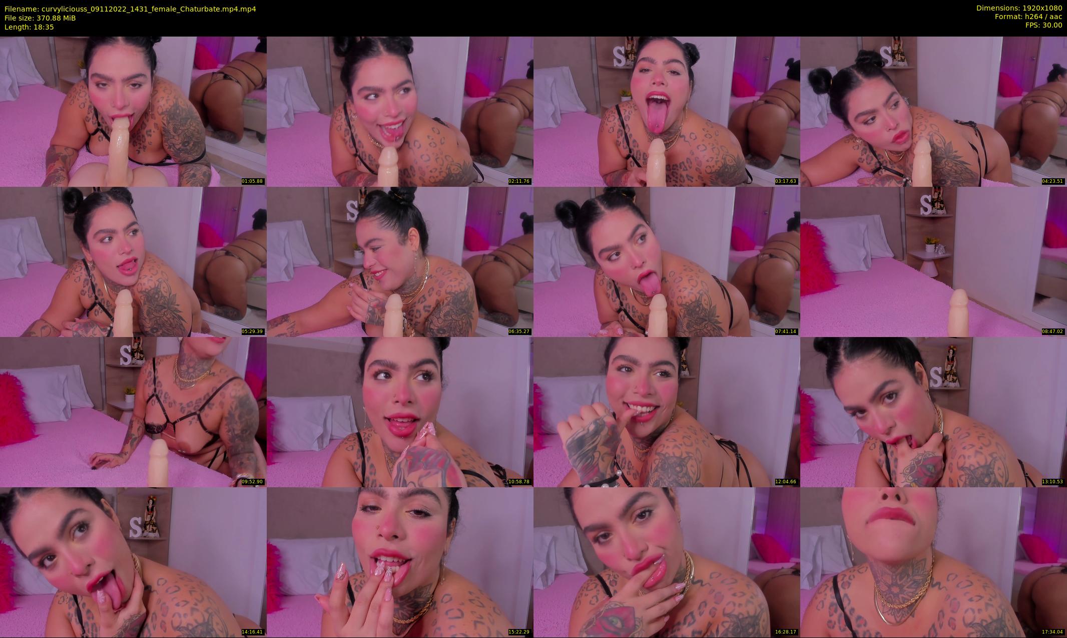 curvyliciouss — 19 minute Chaturbate female cam show recording, 1080p, Nov 9, 2022