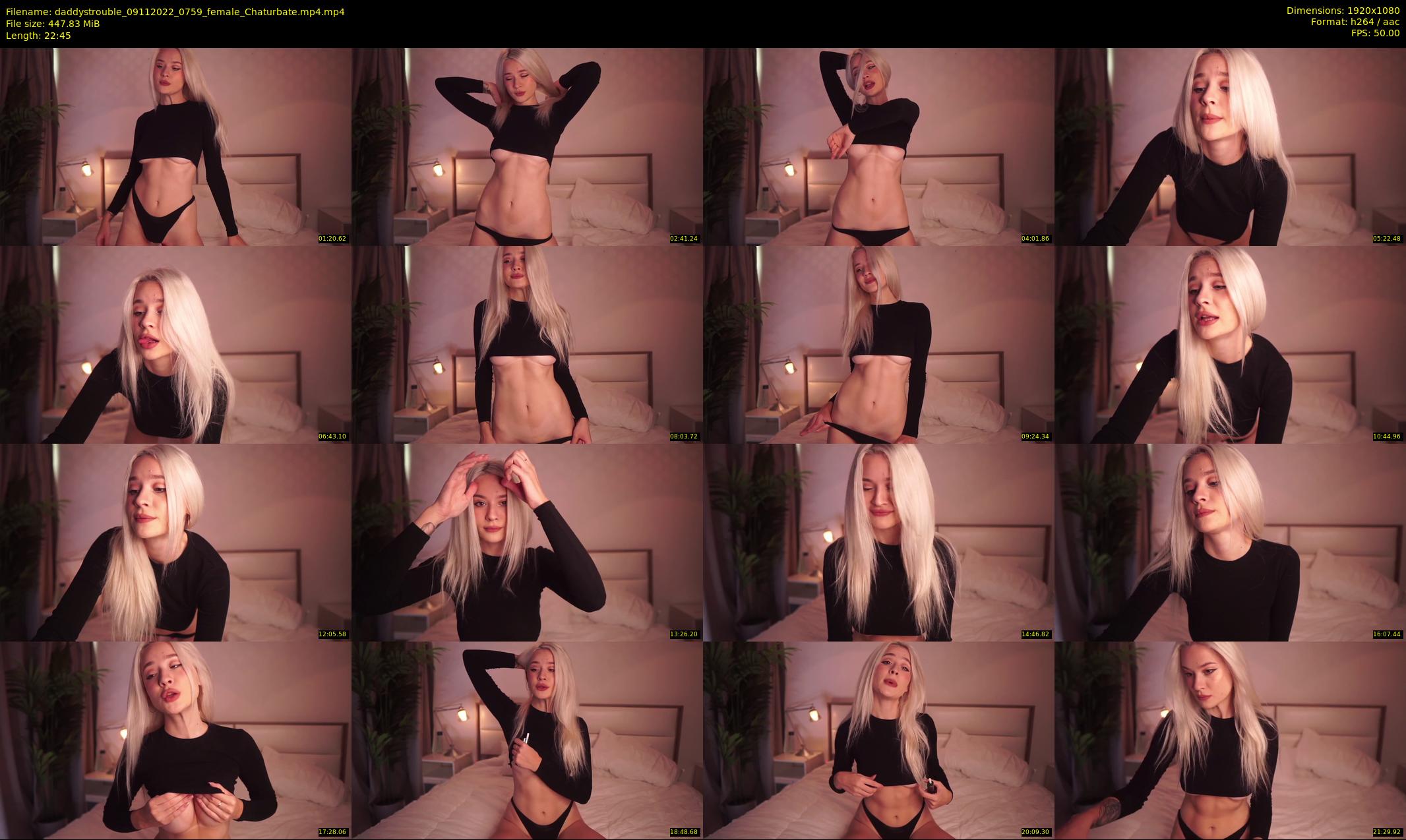 daddystrouble — 23 minute Chaturbate female cam show recording, 1080p, Nov 9, 2022