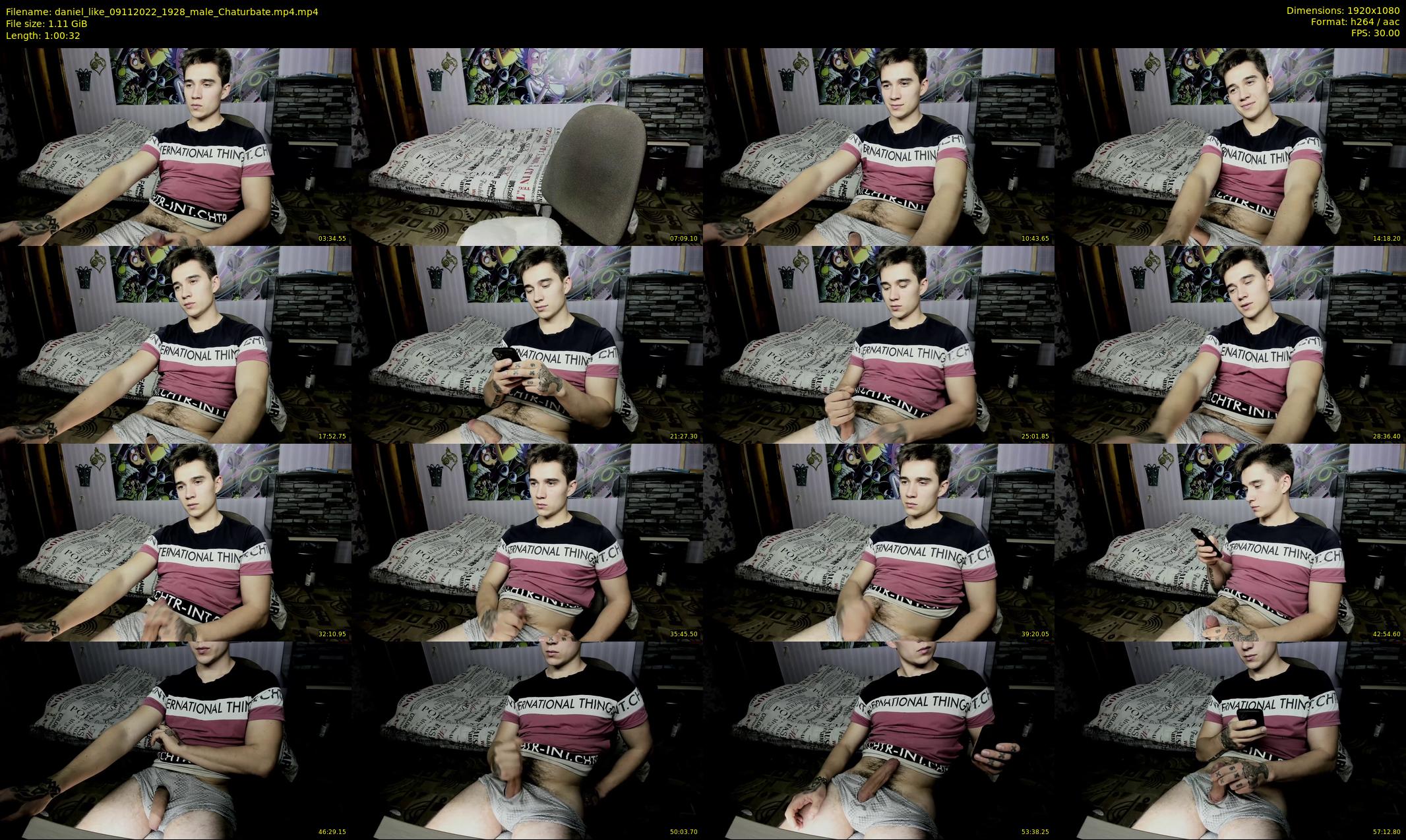 daniel_like — 61 minute Chaturbate male cam show recording, 1080p, Nov 9, 2022