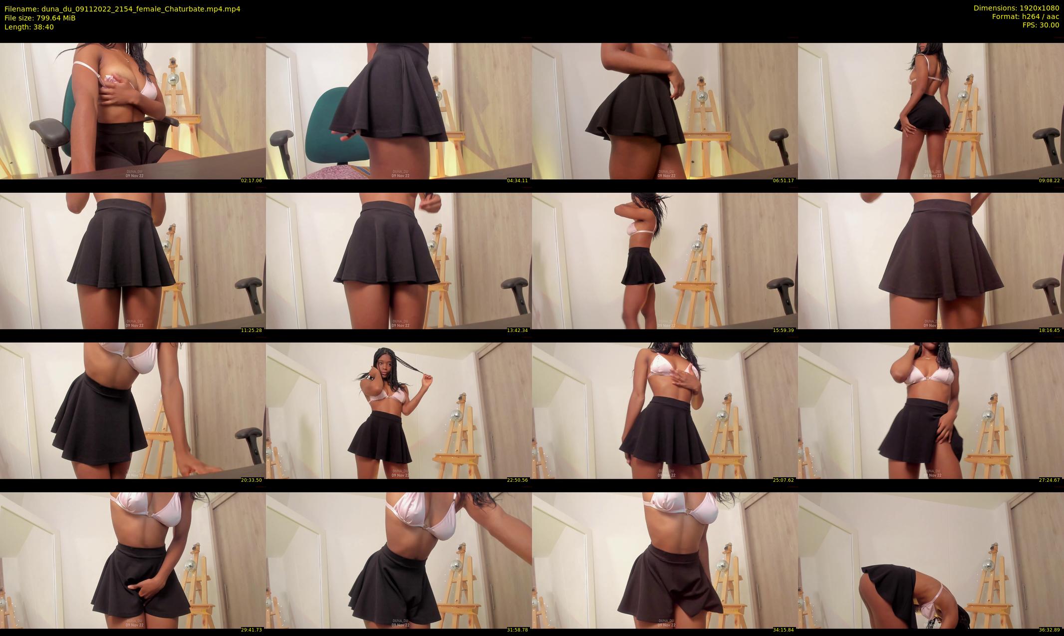 duna_du — 39 minute Chaturbate female cam show recording, 1080p, Nov 9, 2022