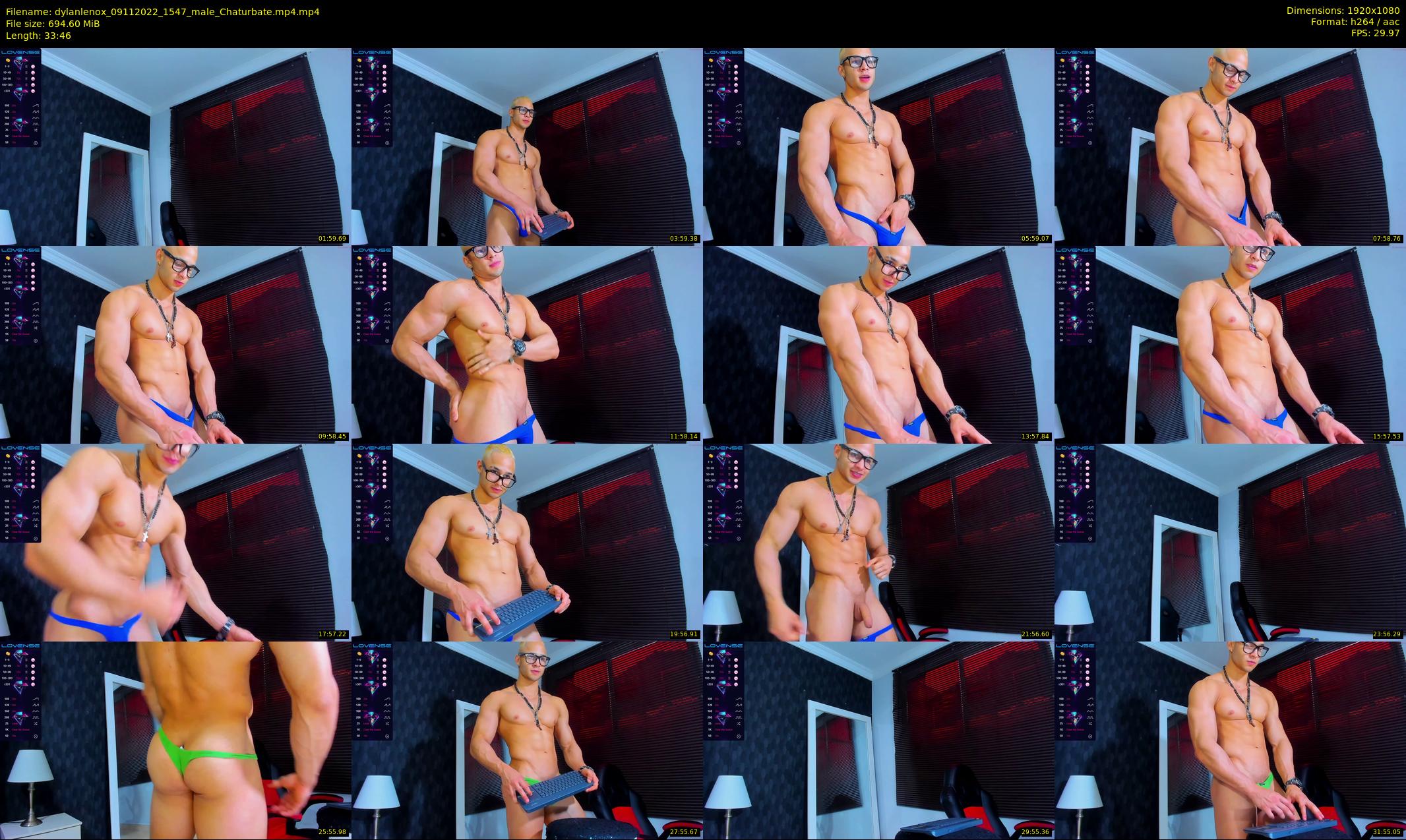 dylanlenox — 34 minute Chaturbate male cam show recording, 1080p, Nov 9, 2022