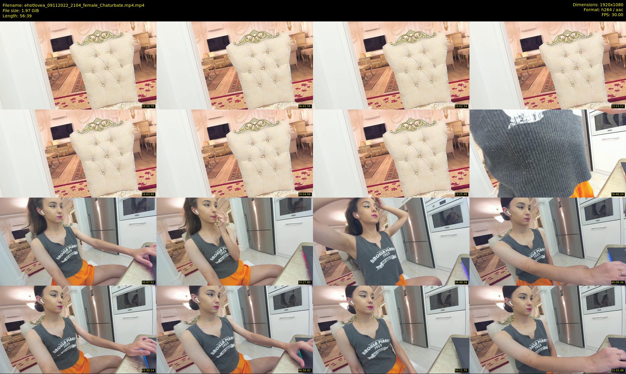 ehotlovea — 57 minute Chaturbate female cam show recording, 1080p, Nov 9, 2022