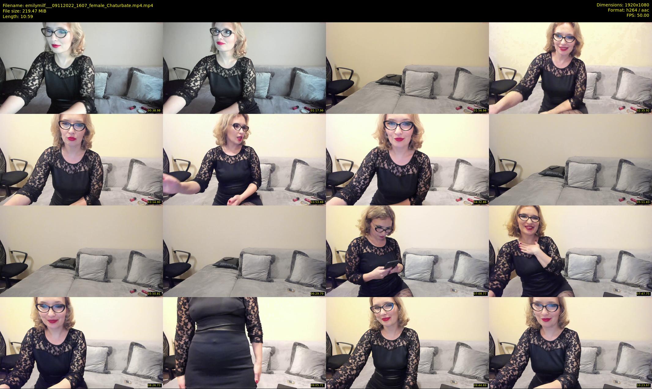 emilymilf__ — 11 minute Chaturbate female cam show recording, 1080p, Nov 9, 2022