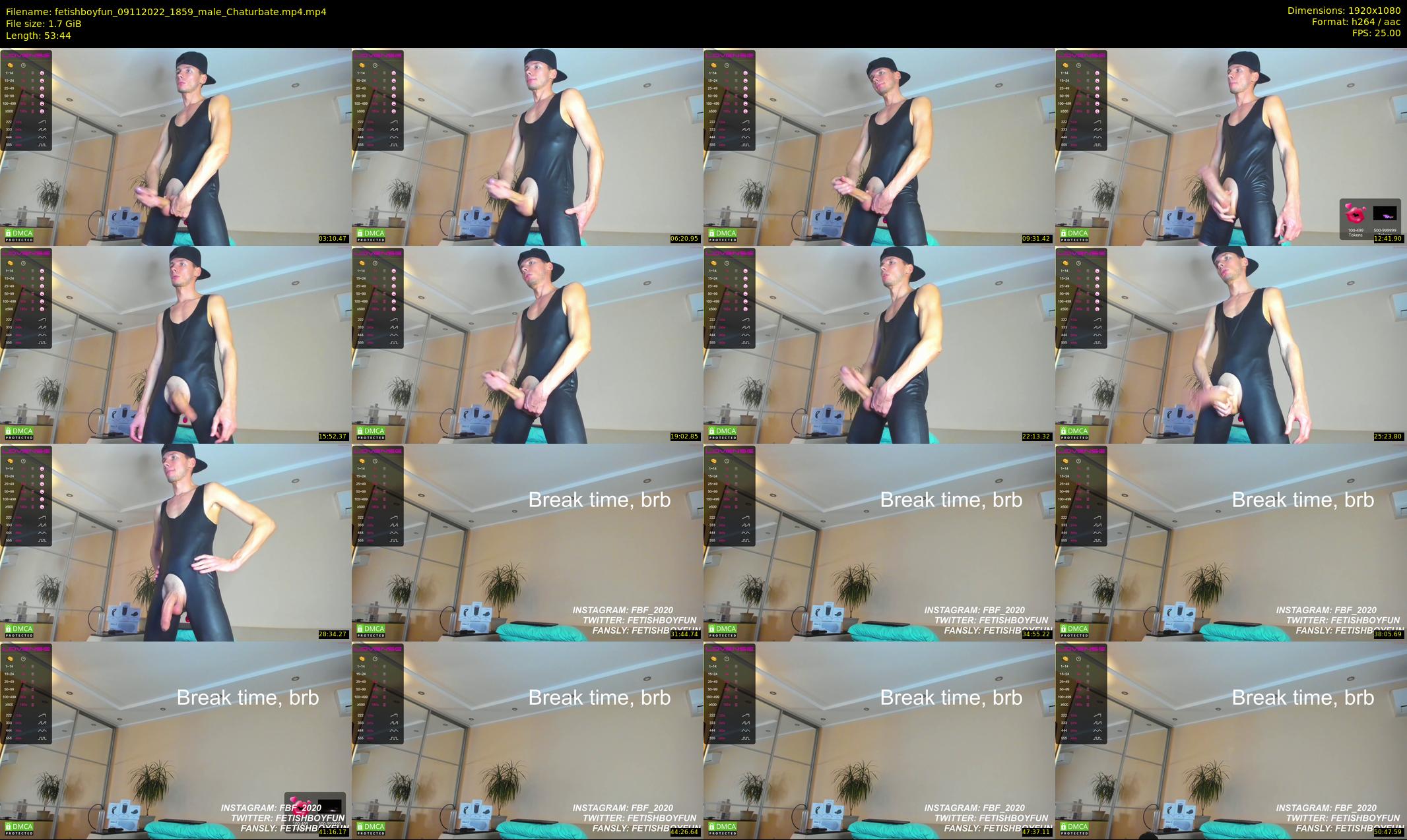 fetishboyfun — 54 minute Chaturbate male cam show recording, 1080p, Nov 9, 2022