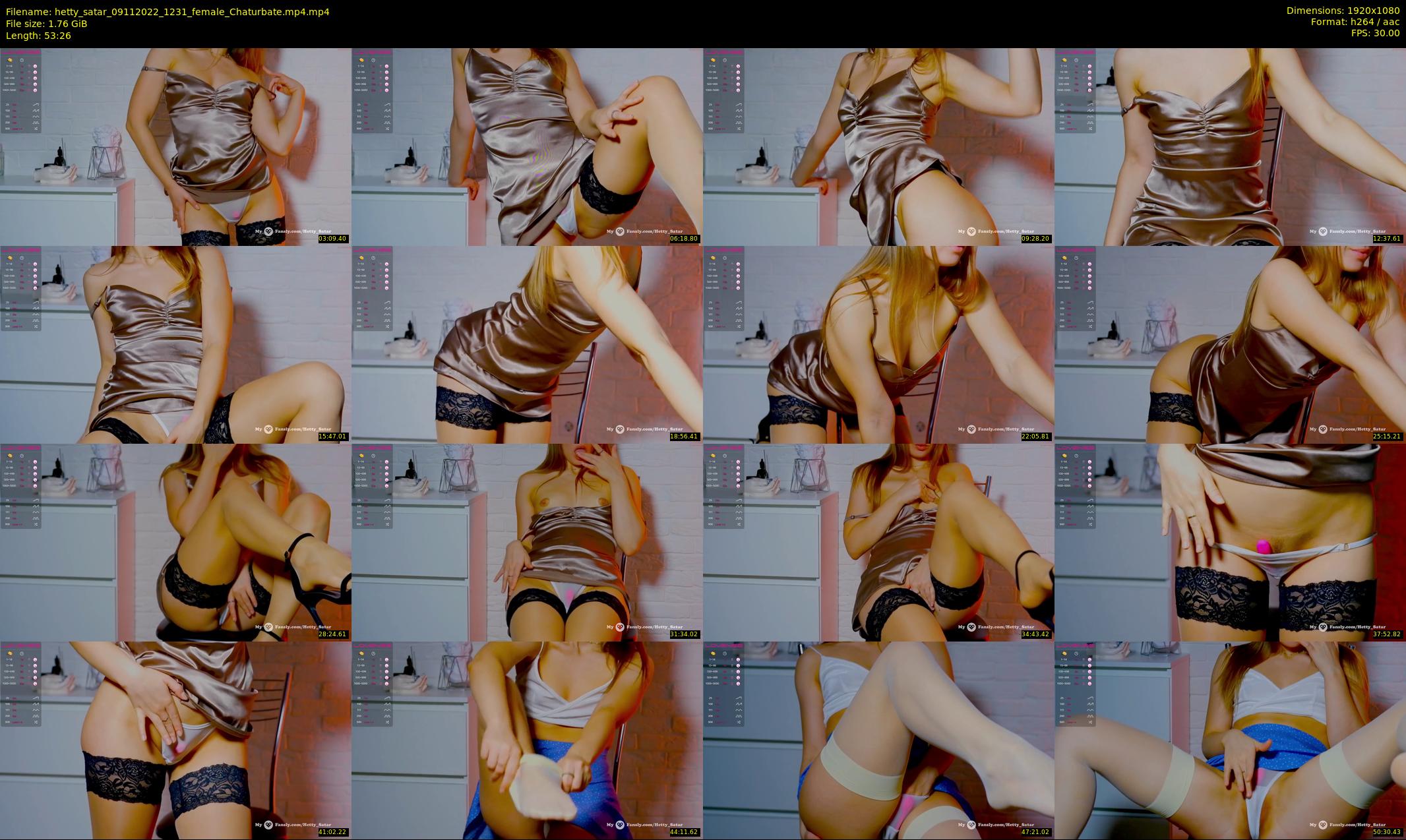 hetty_satar — 54 minute Chaturbate female cam show recording, 1080p, Nov 9, 2022