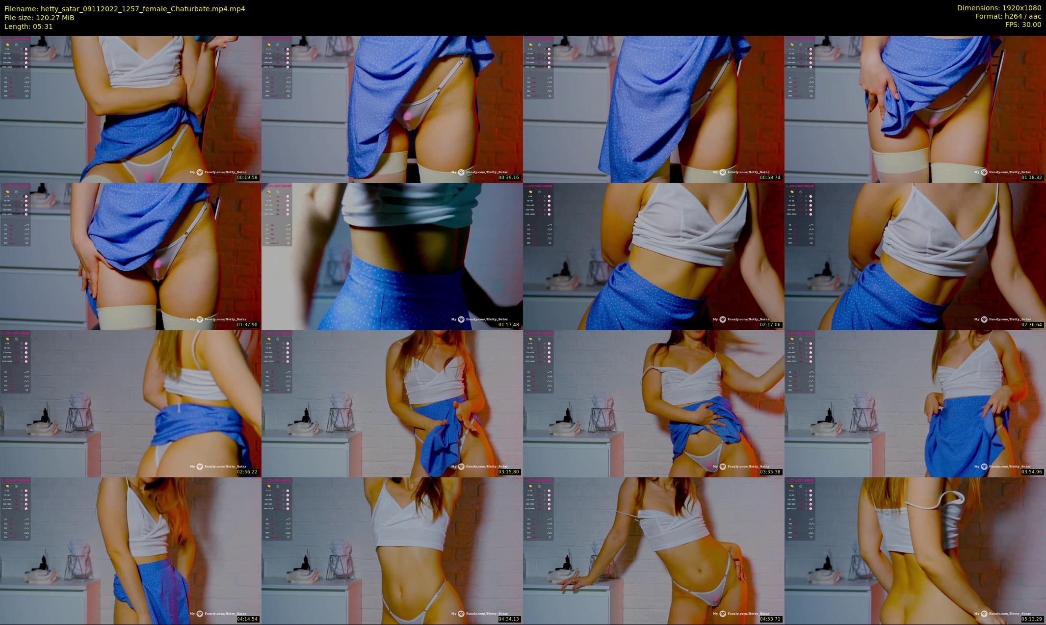 hetty_satar — 6 minute Chaturbate female cam show recording, 1080p, Nov 9, 2022