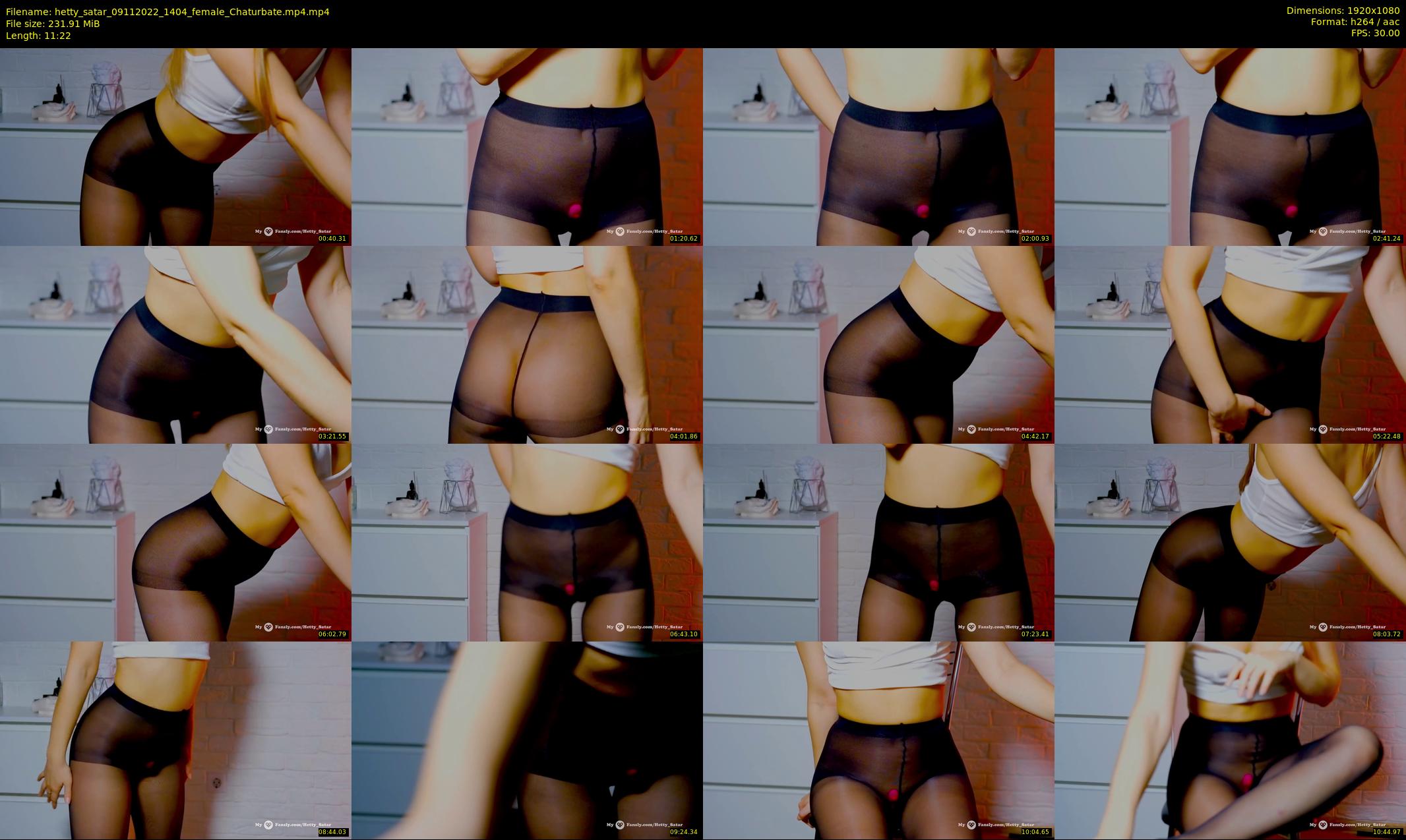 hetty_satar — 12 minute Chaturbate female cam show recording, 1080p, Nov 9, 2022