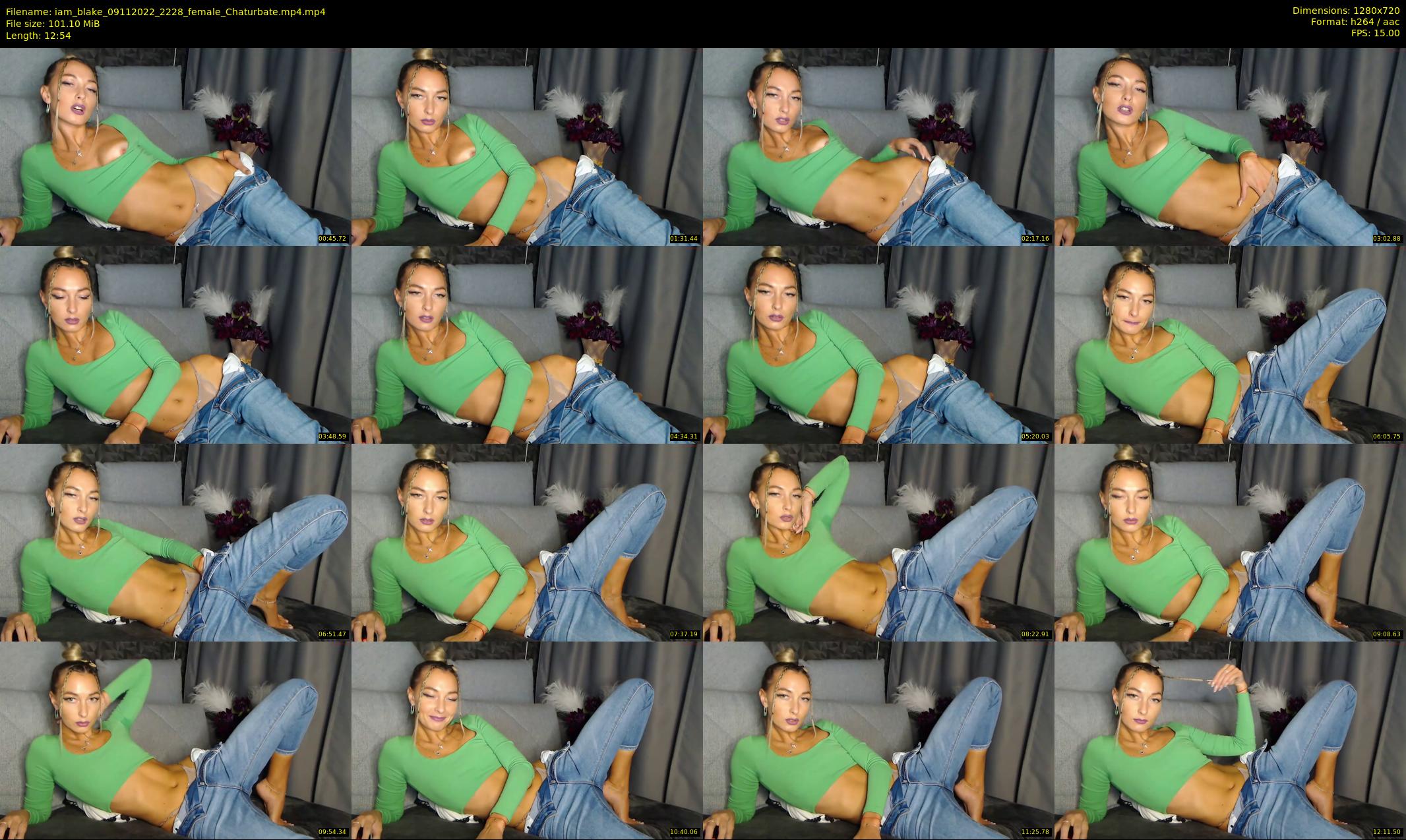 iam_blake — 13 minute Chaturbate female cam show recording, 720p, Nov 9, 2022