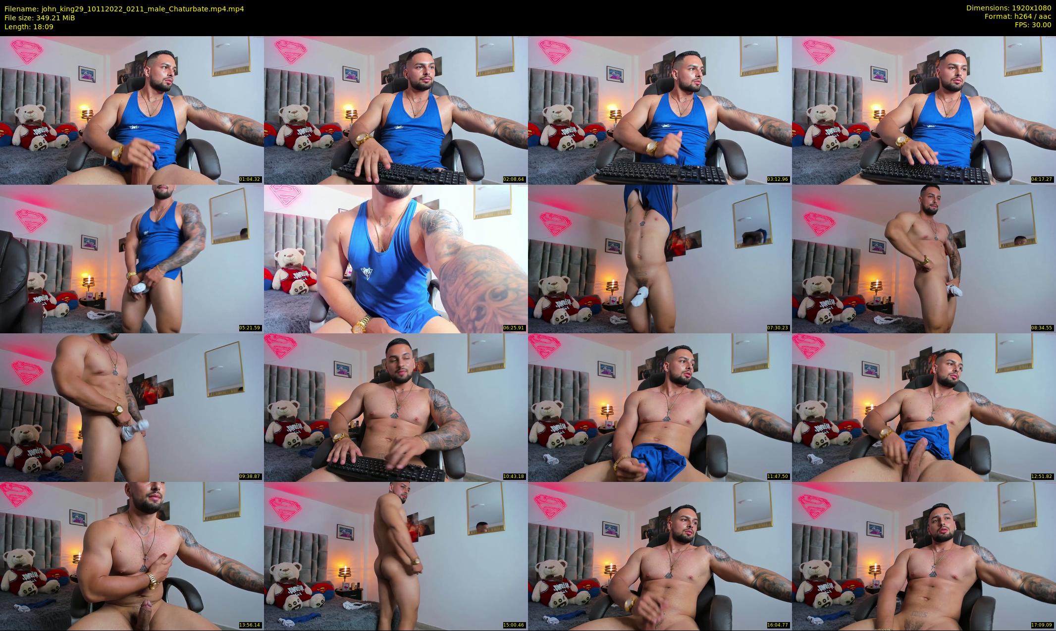 john_king29 — 19 minute Chaturbate male cam show recording, 1080p, Nov 10, 2022