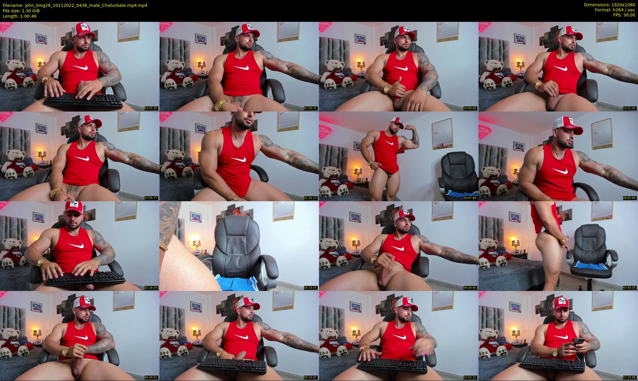 john_king29 — 61 minute Chaturbate male cam show recording, 1080p, Nov 10, 2022
