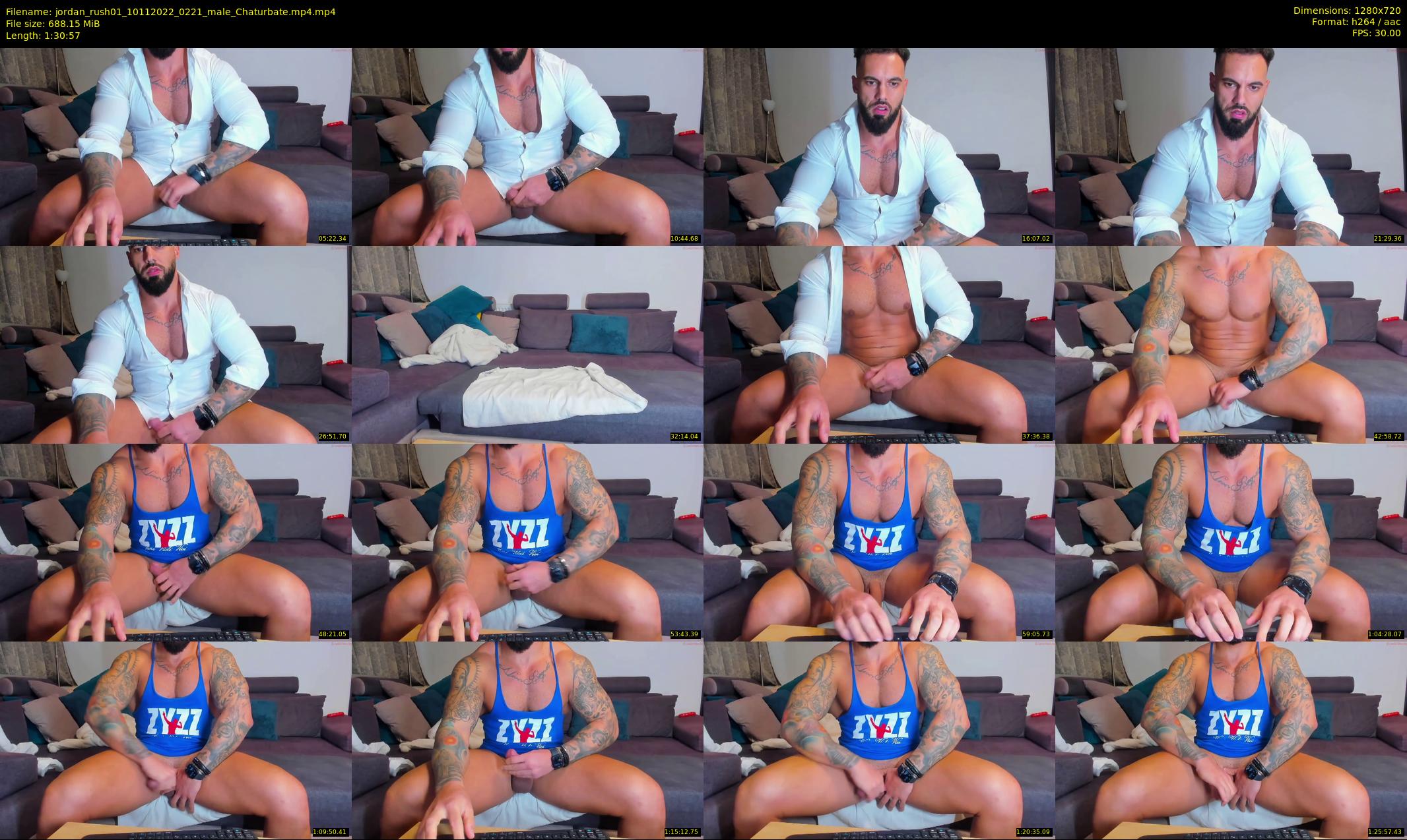 jordan_rush01 — 91 minute Chaturbate male cam show recording, 720p, Nov 10, 2022