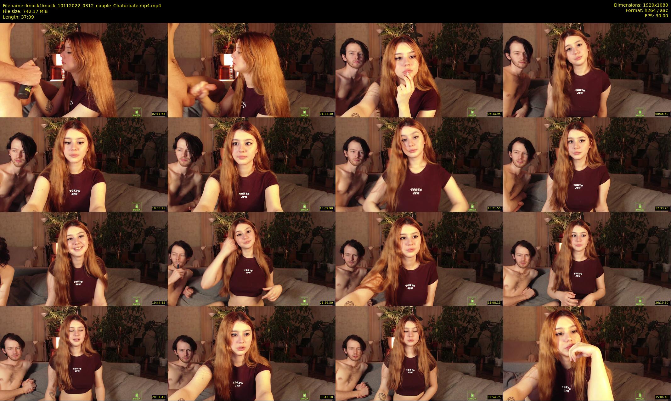 knock1knock — 38 minute Chaturbate couple cam show recording, 1080p, Nov 10, 2022