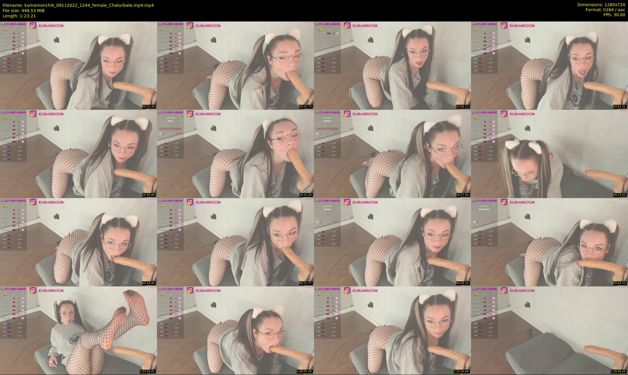 kumamonchik — 84 minute Chaturbate couple cam show recording, 720p, Nov 9, 2022