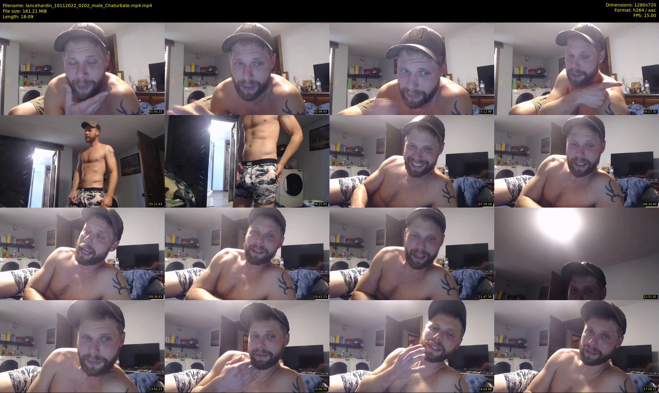 lancehardin — 19 minute Chaturbate male cam show recording, 720p, Nov 10, 2022