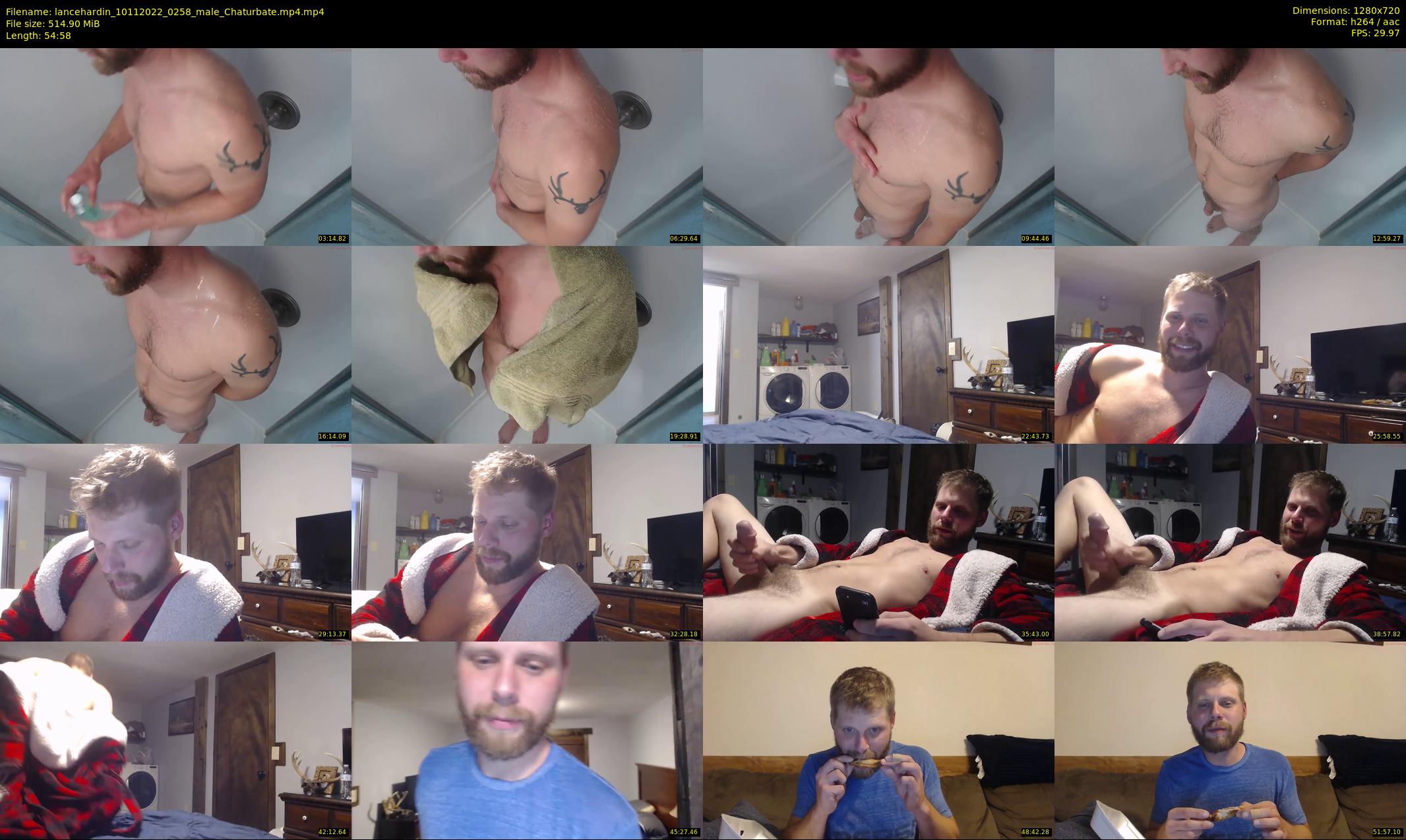 lancehardin — 55 minute Chaturbate male cam show recording, 720p, Nov 10, 2022