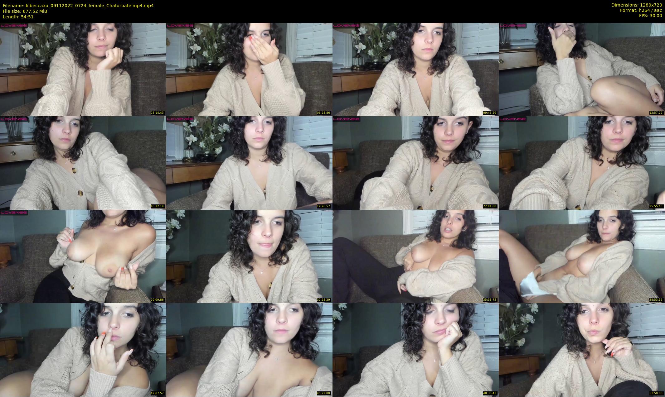 lilbeccaxo — 55 minute Chaturbate female cam show recording, 720p, Nov 9, 2022