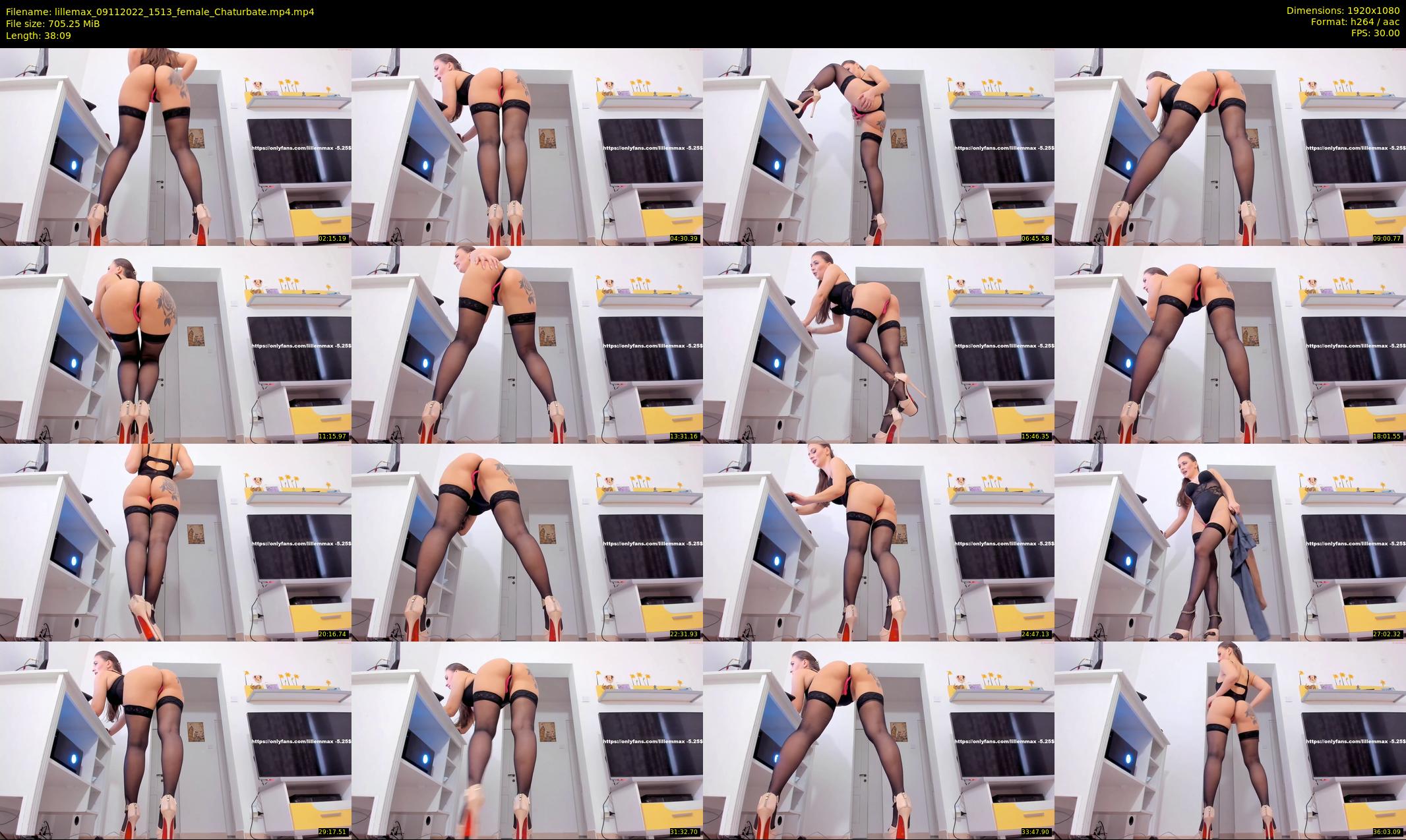 lillemax — 39 minute Chaturbate female cam show recording, 1080p, Nov 9, 2022