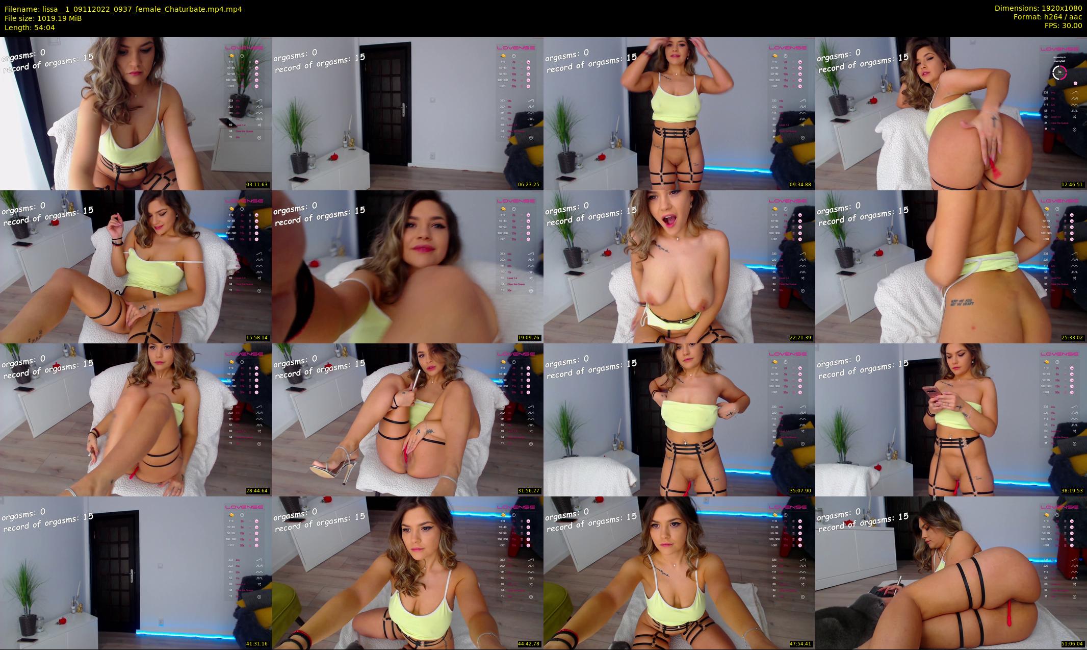 lissa__1 — 55 minute Chaturbate female cam show recording, 1080p, Nov 9, 2022