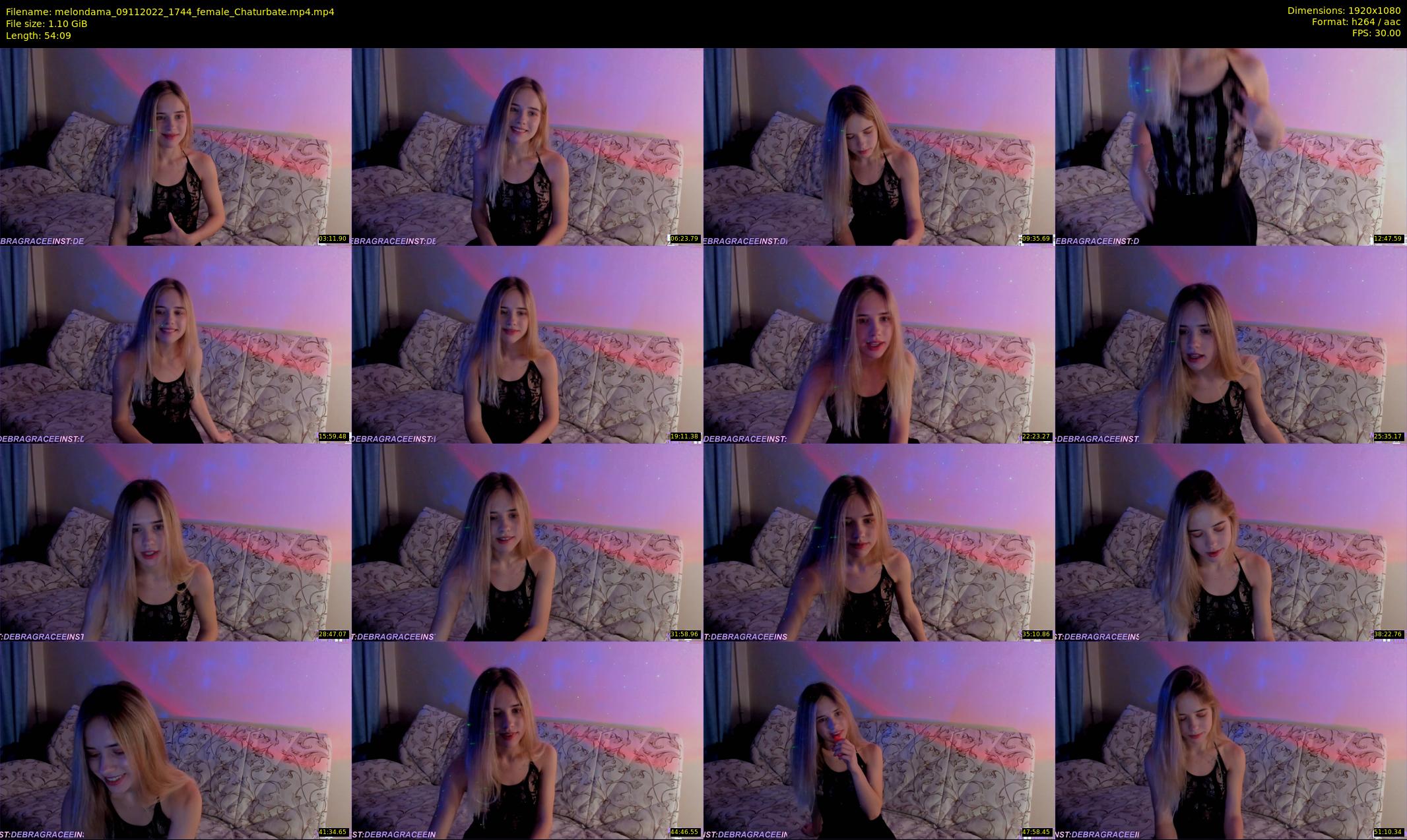 melondama — 55 minute Chaturbate female cam show recording, 1080p, Nov 9, 2022