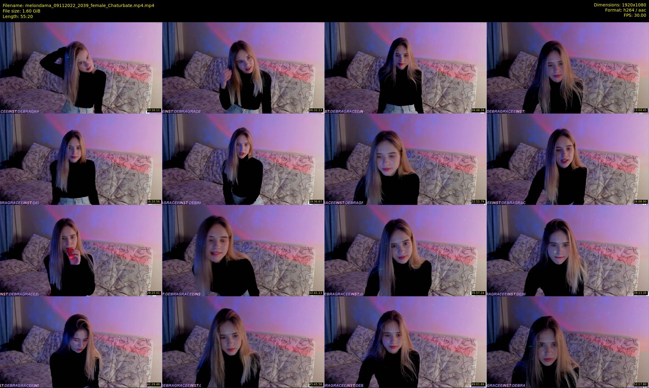 melondama — 56 minute Chaturbate female cam show recording, 1080p, Nov 9, 2022