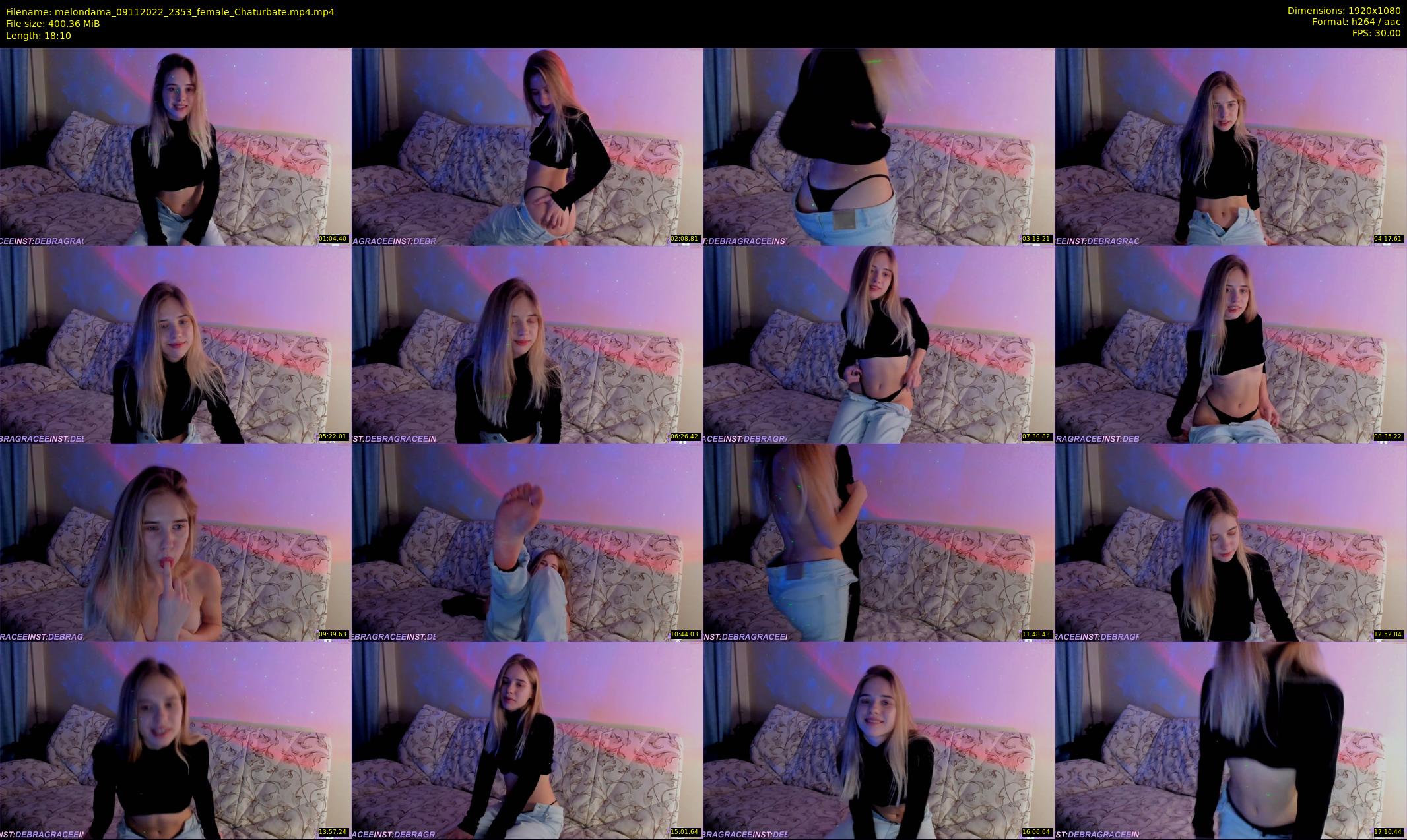 melondama — 19 minute Chaturbate female cam show recording, 1080p, Nov 9, 2022