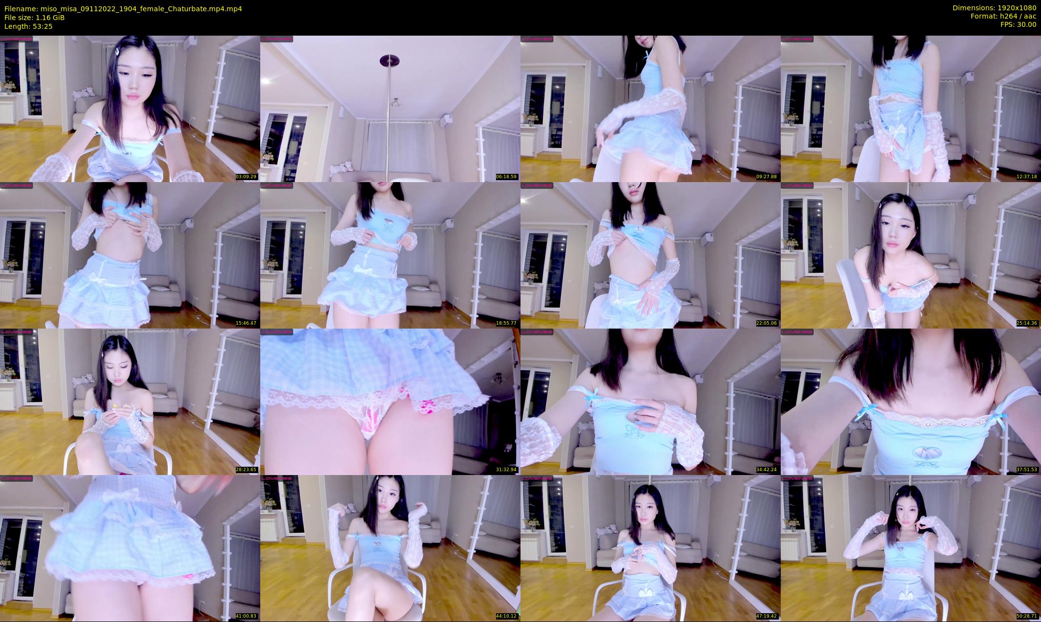 miso_misa — 54 minute Chaturbate female cam show recording, 1080p, Nov 9, 2022