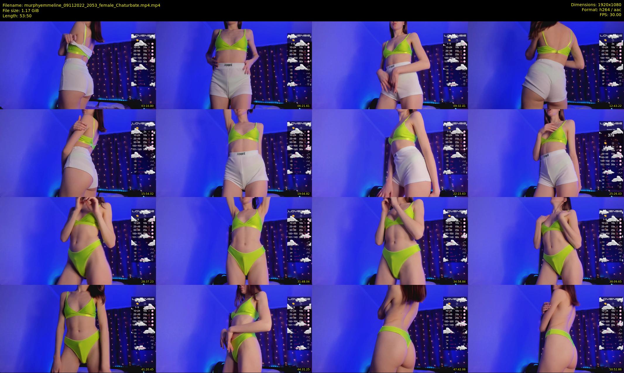 murphyemmeline — 54 minute Chaturbate female cam show recording, 1080p, Nov 9, 2022