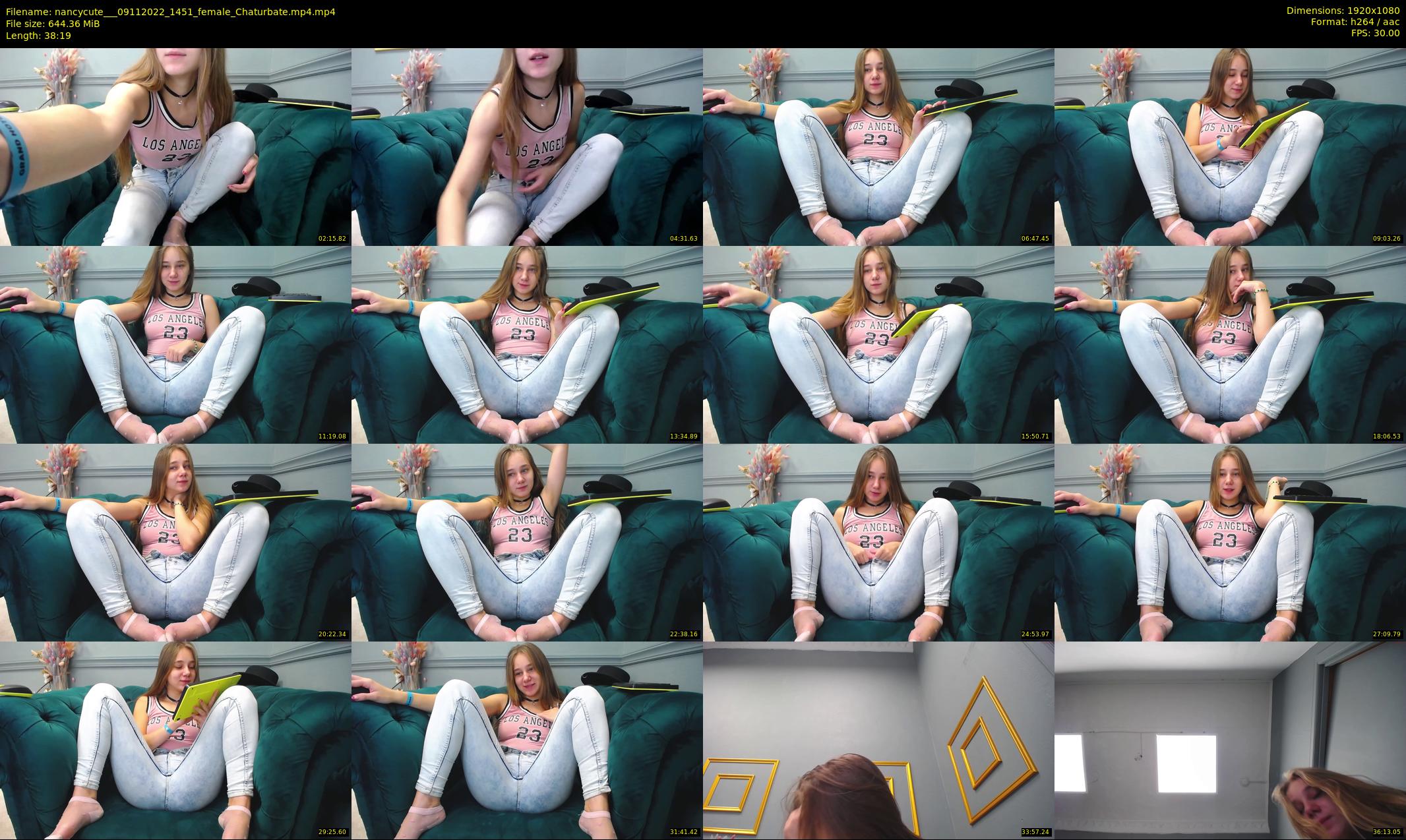 nancycute__ — 39 minute Chaturbate female cam show recording, 1080p, Nov 9, 2022