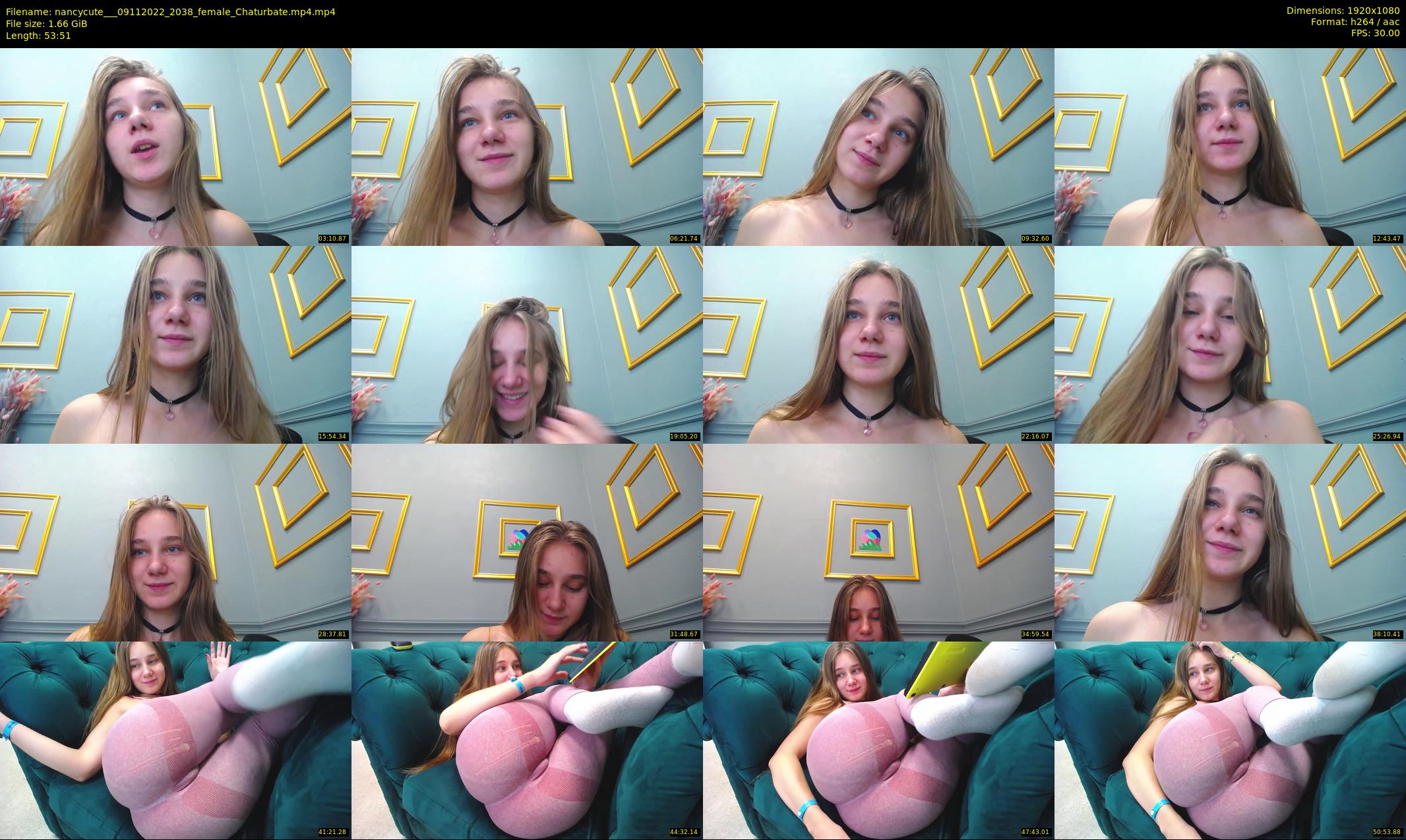 nancycute__ — 54 minute Chaturbate female cam show recording, 1080p, Nov 9, 2022