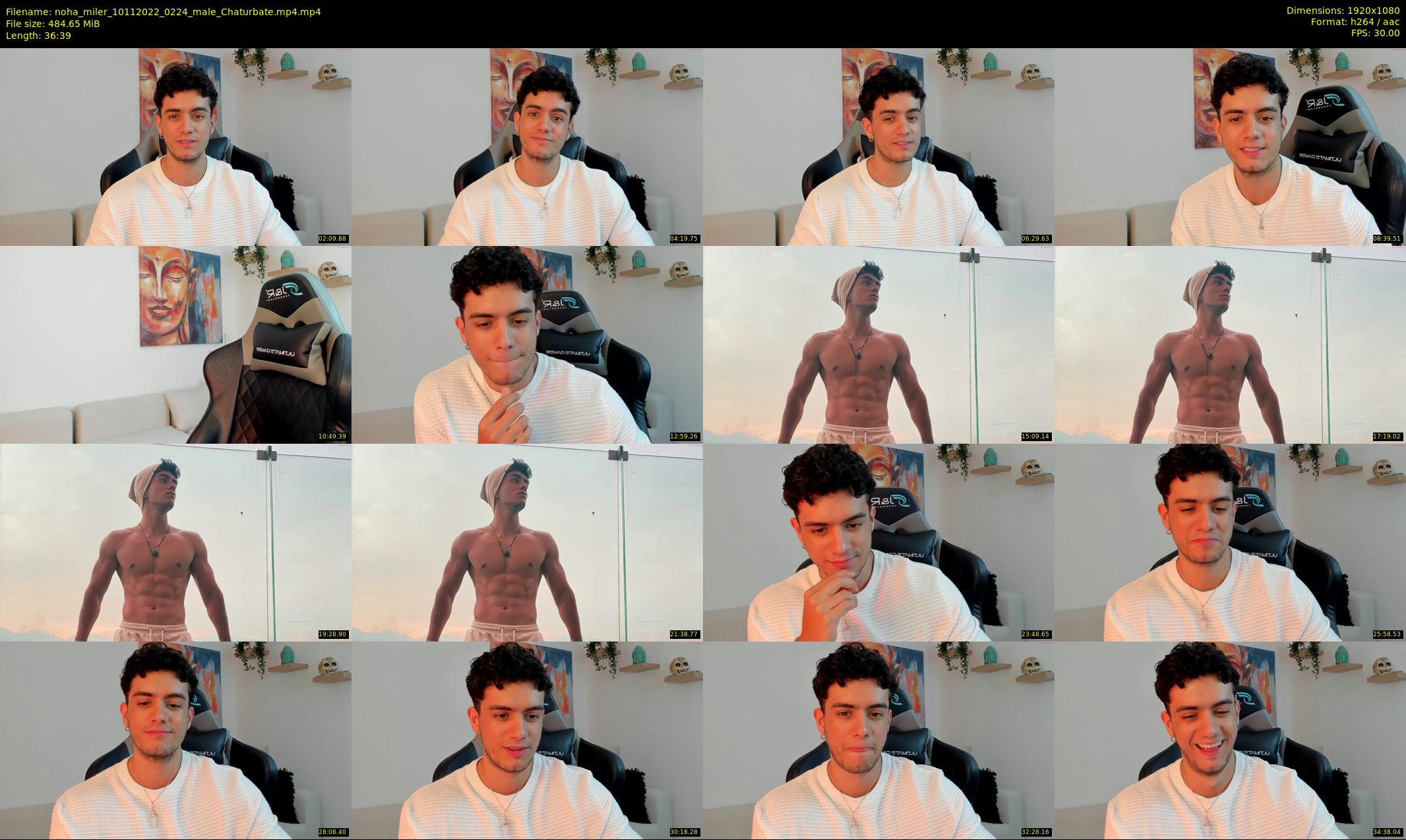 noha_miler — 37 minute Chaturbate male cam show recording, 1080p, Nov 10, 2022