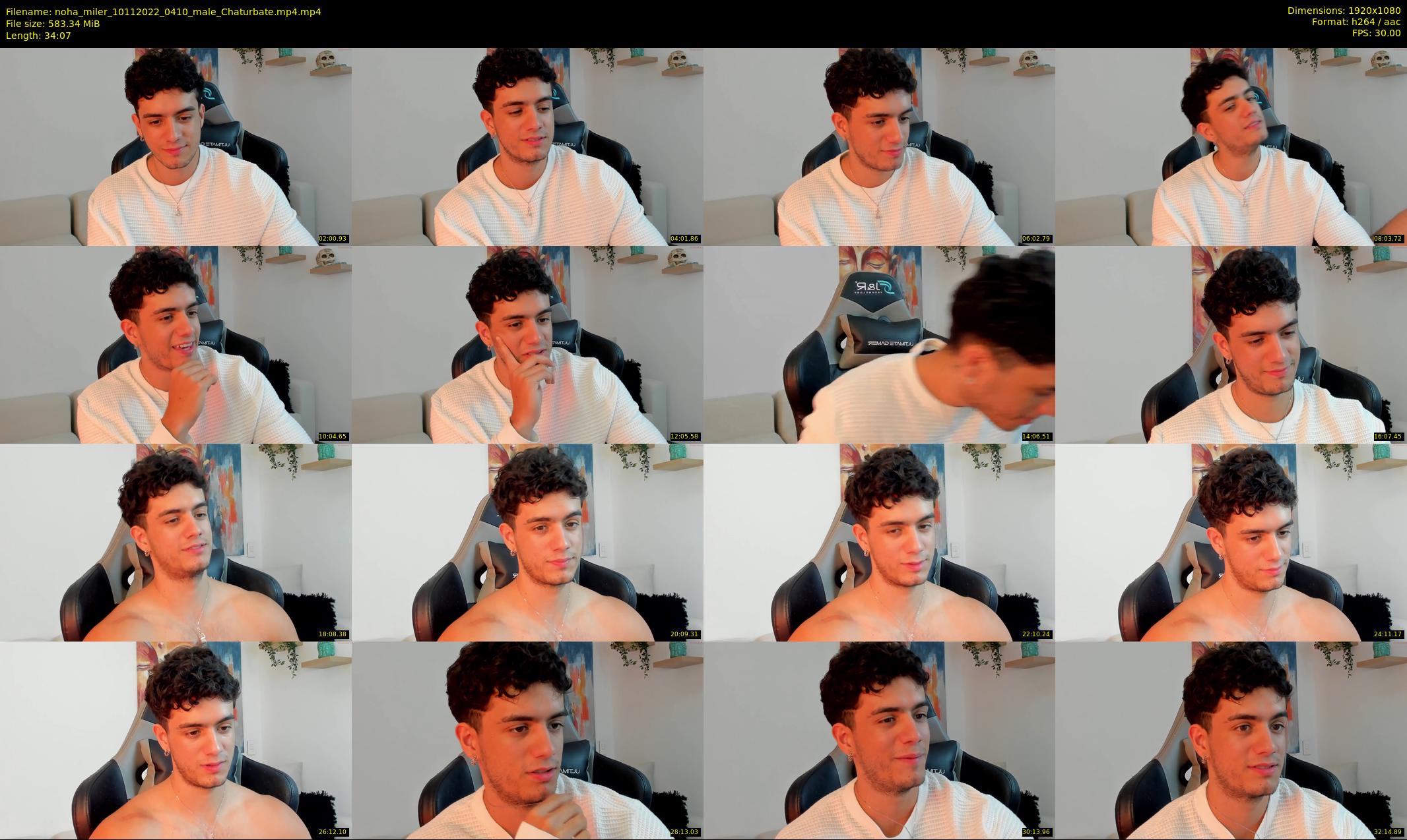 noha_miler — 35 minute Chaturbate male cam show recording, 1080p, Nov 10, 2022
