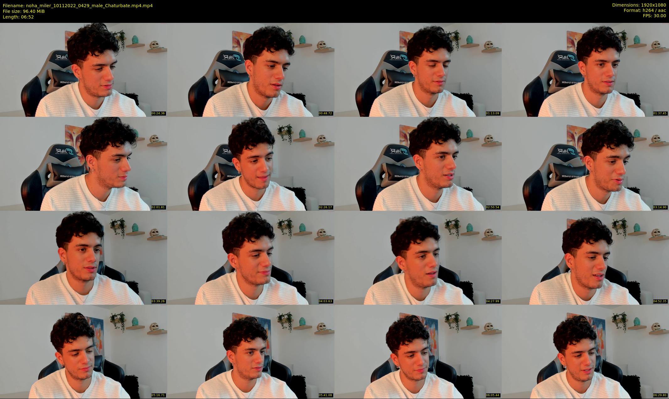 noha_miler — 7 minute Chaturbate male cam show recording, 1080p, Nov 10, 2022