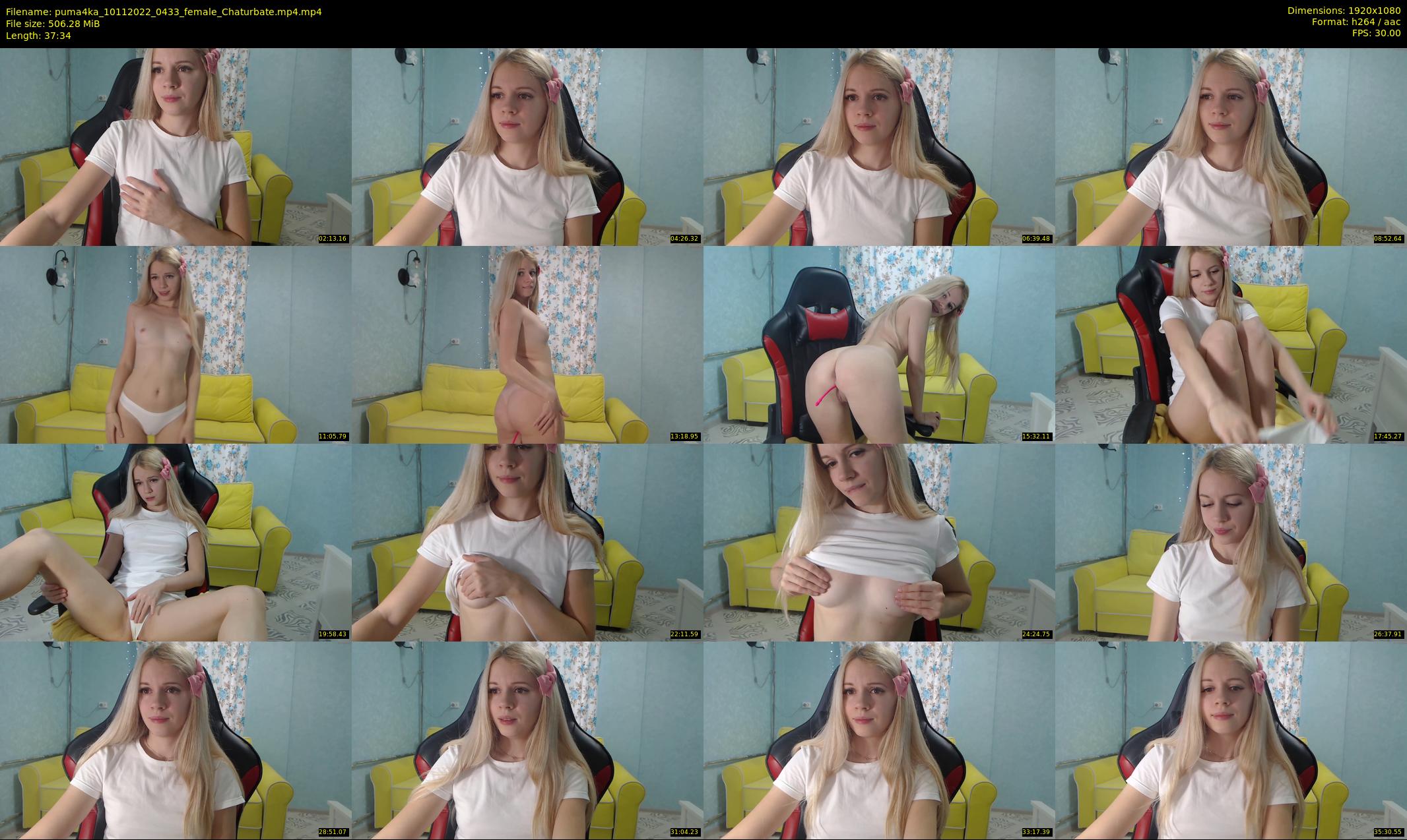 puma4ka — 38 minute Chaturbate female cam show recording, 1080p, Nov 10, 2022