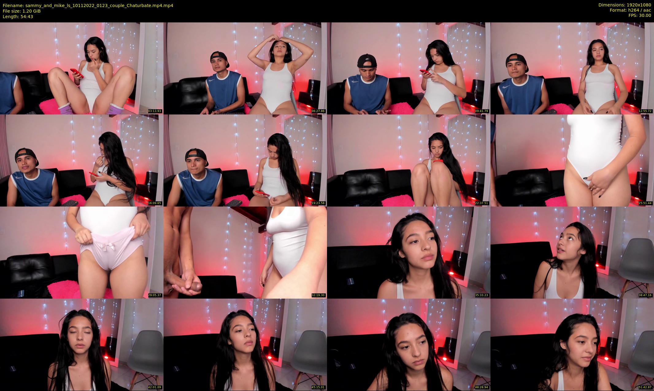 sammy_and_mike_ls — 55 minute Chaturbate couple cam show recording, 1080p, Nov 10, 2022