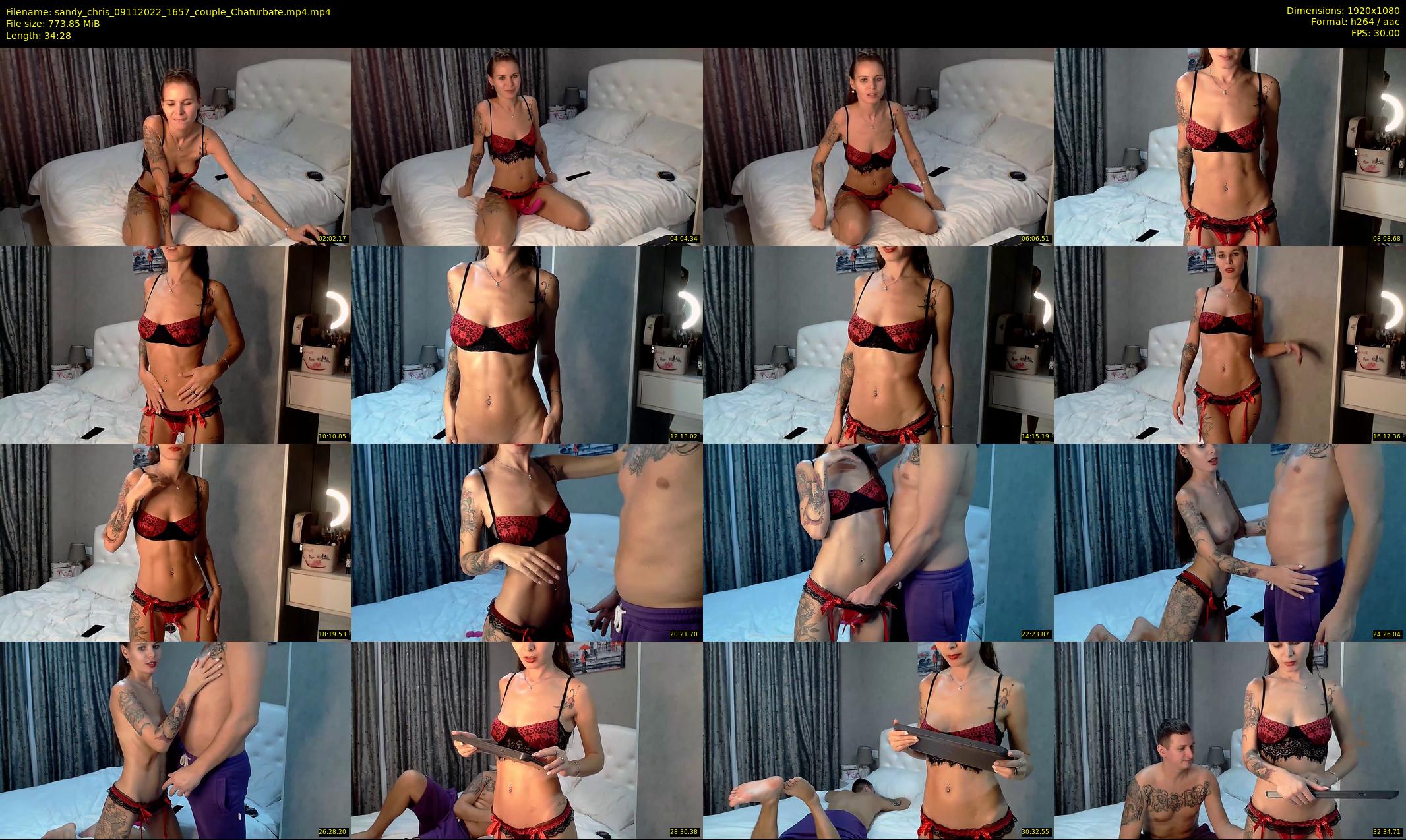 sandy_chris — 35 minute Chaturbate couple cam show recording, 1080p, Nov 9, 2022