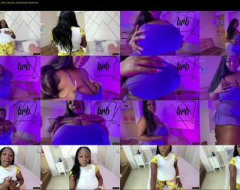 selene_ebony — 55 minute Chaturbate female cam show recording, 1080p, Nov 9, 2022