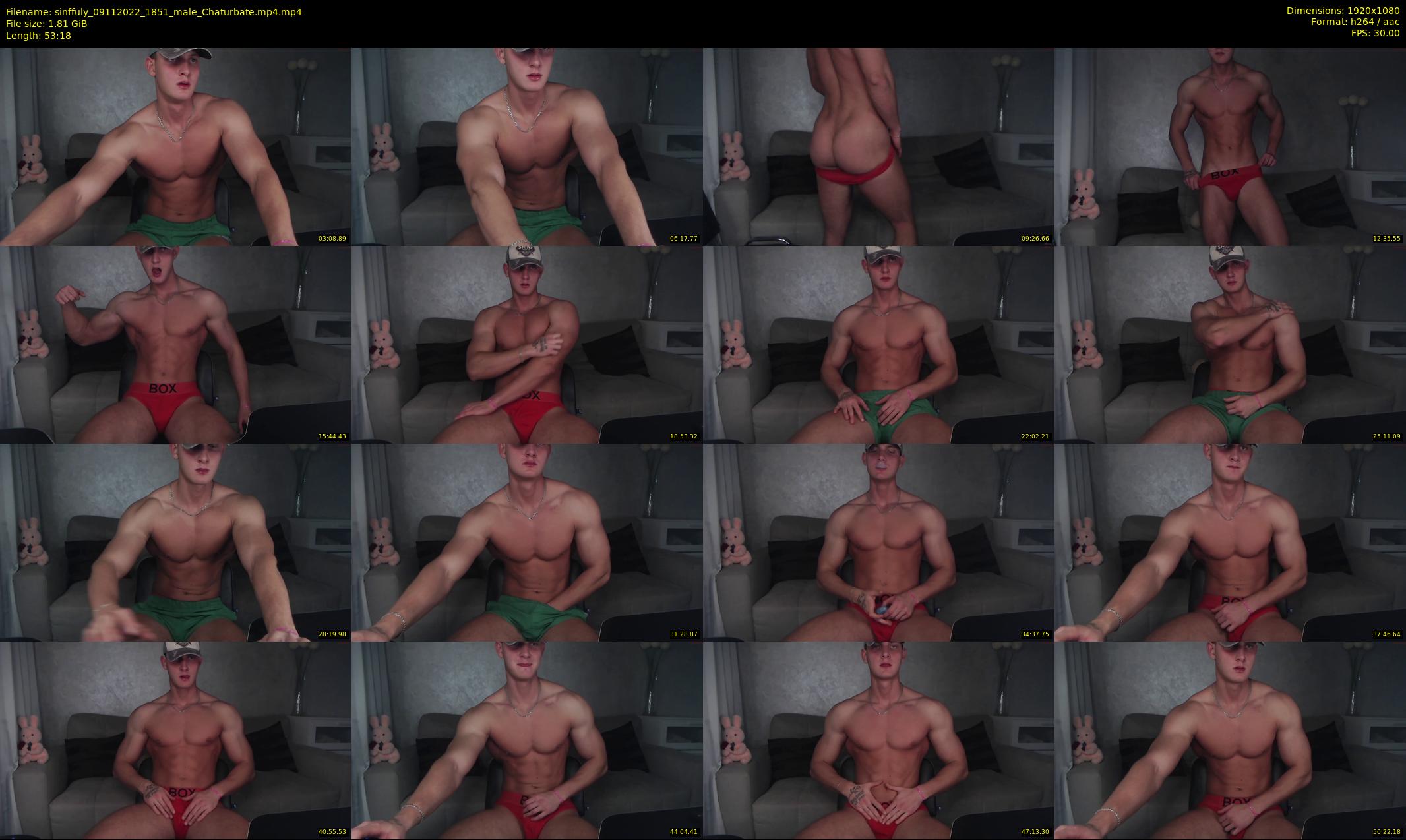 sinffuly — 54 minute Chaturbate male cam show recording, 1080p, Nov 9, 2022