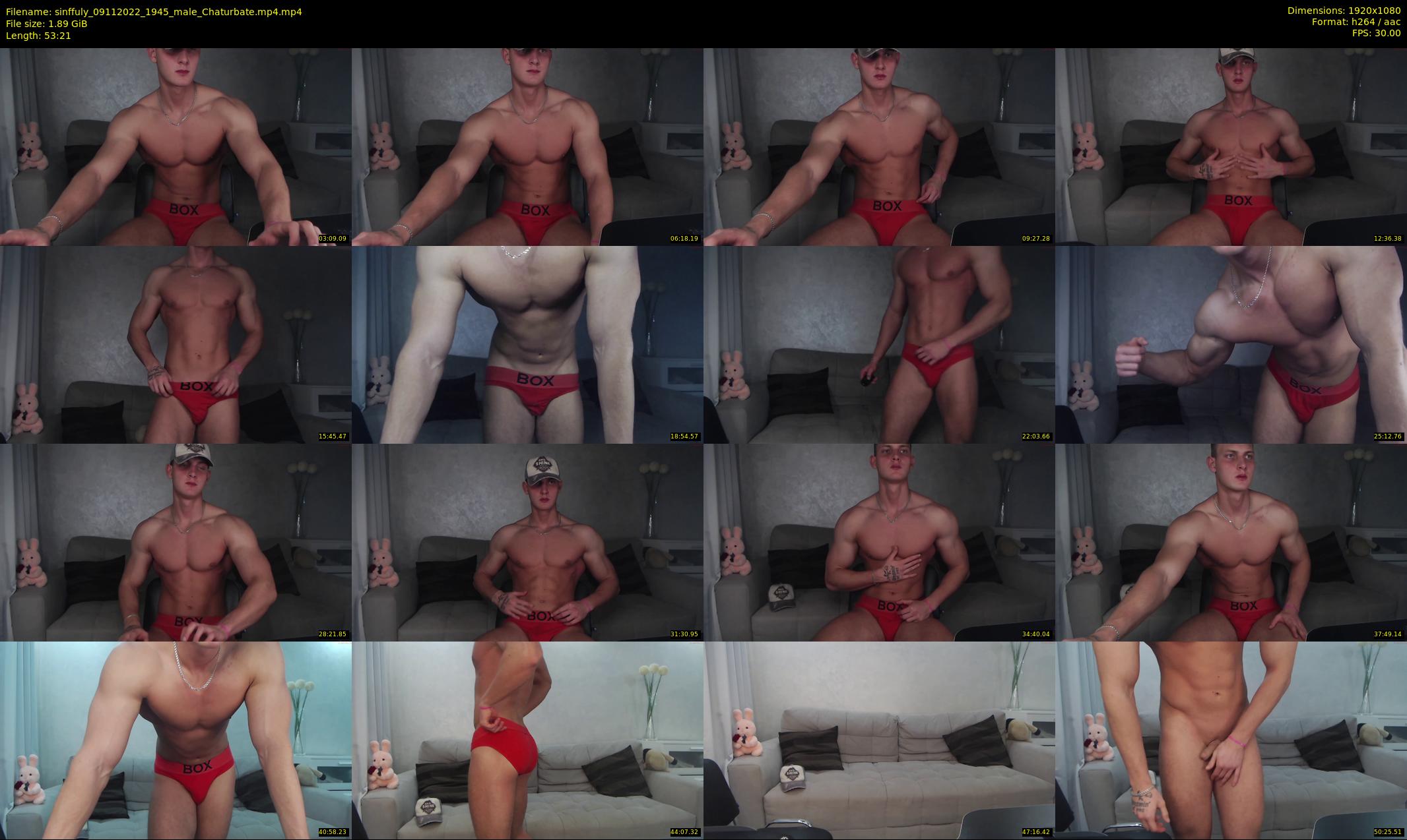sinffuly — 54 minute Chaturbate male cam show recording, 1080p, Nov 9, 2022