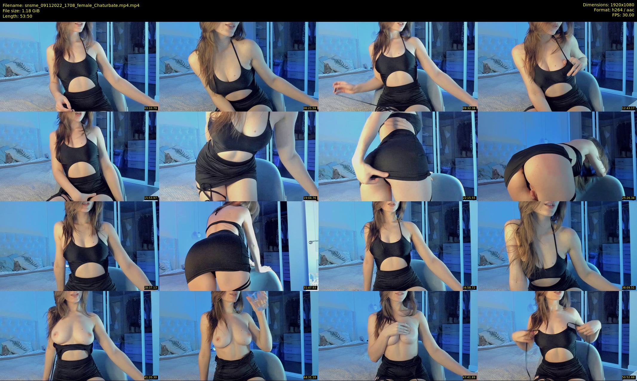 snsme — 54 minute Chaturbate female cam show recording, 1080p, Nov 9, 2022