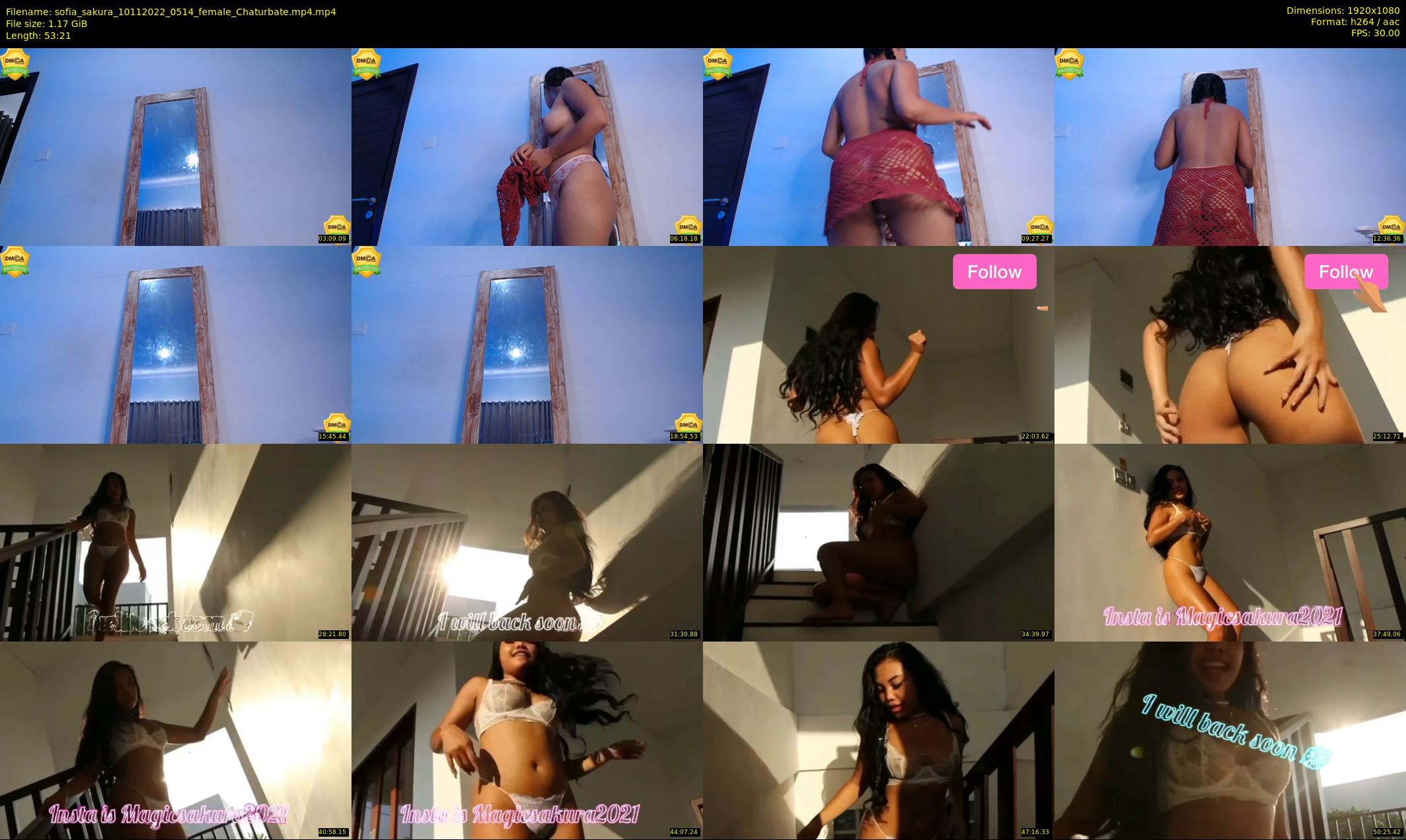 sofia_sakura — 54 minute Chaturbate female cam show recording, 1080p, Nov 10, 2022