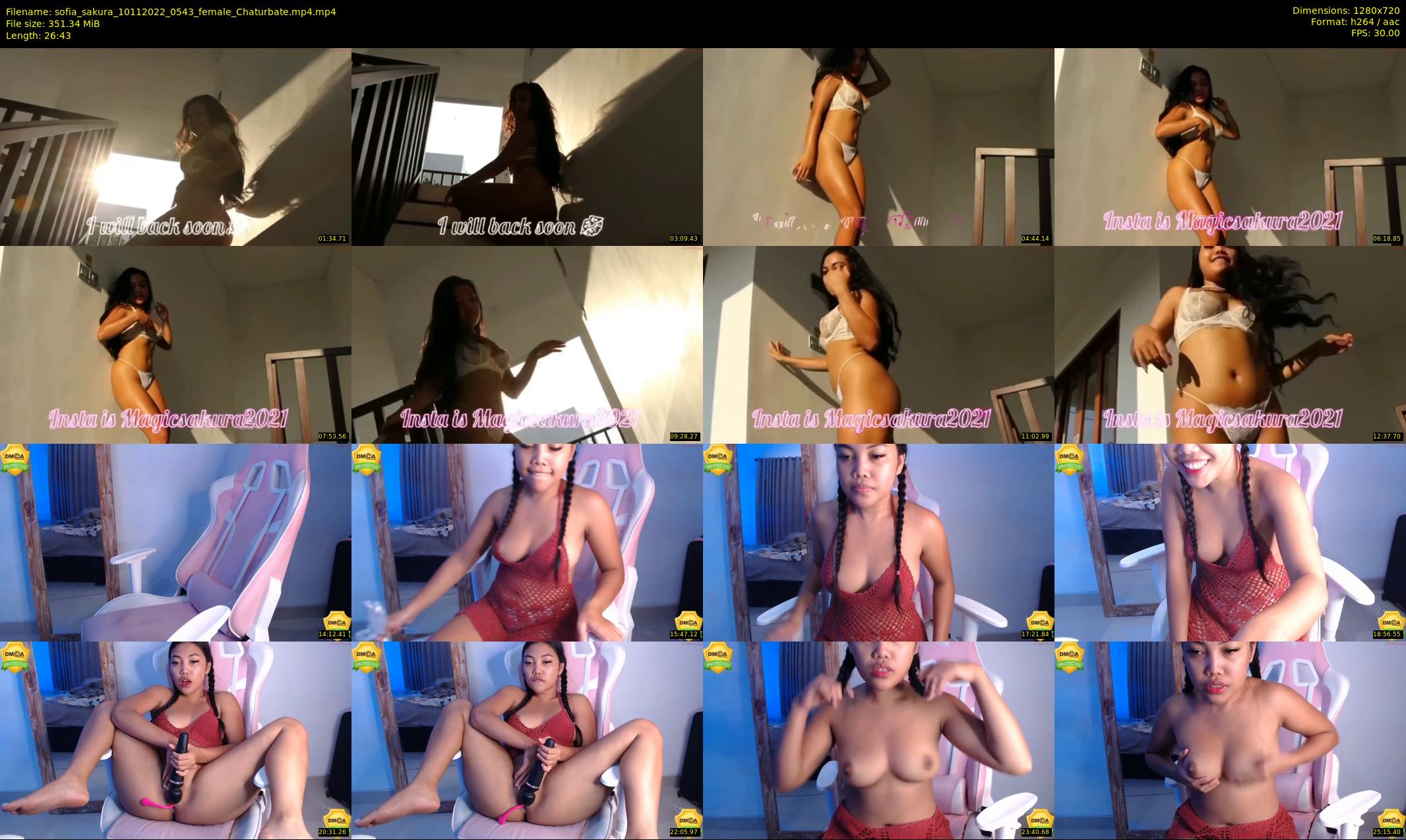 sofia_sakura — 27 minute Chaturbate female cam show recording, 720p, Nov 10, 2022