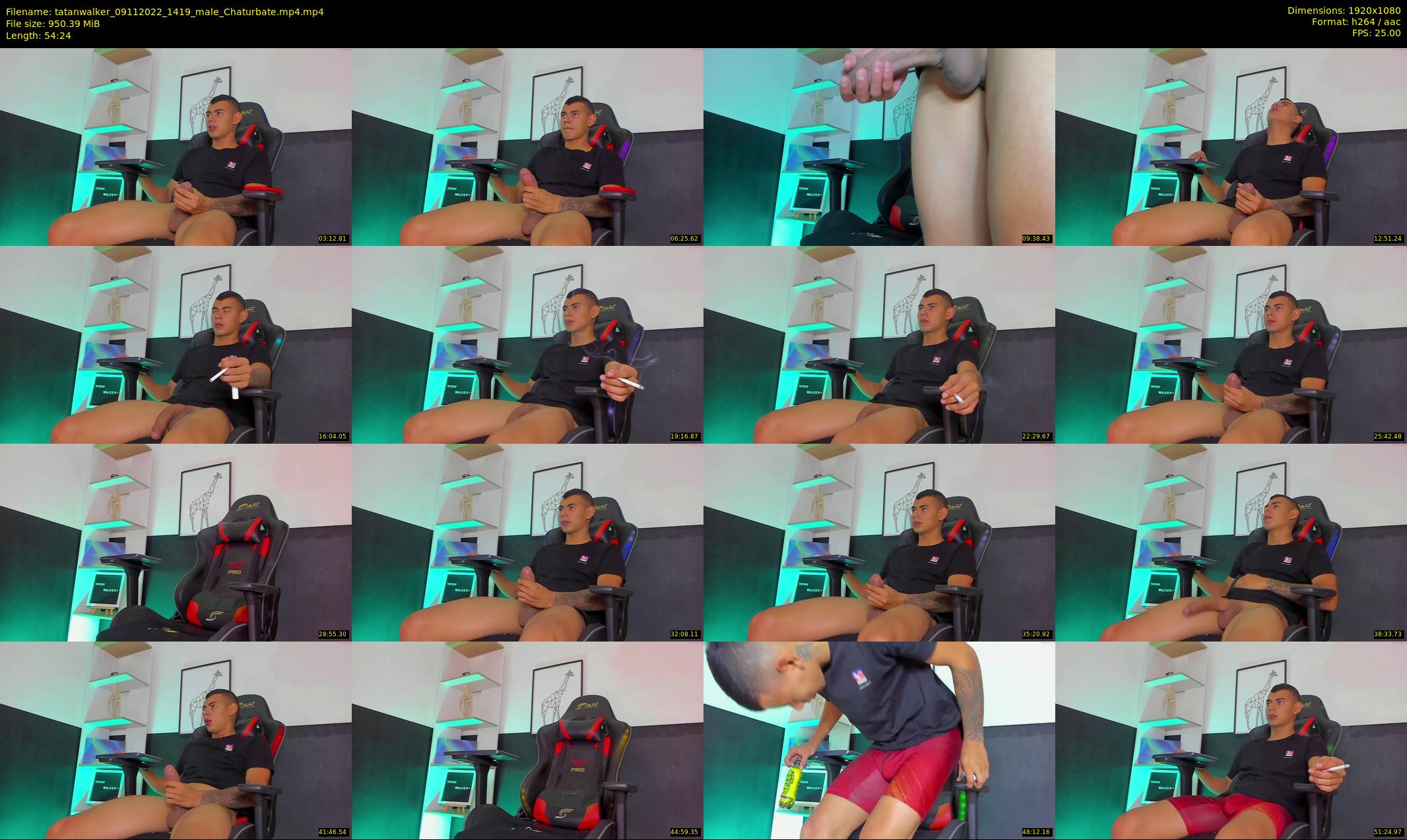 tatanwalker — 55 minute Chaturbate male cam show recording, 1080p, Nov 9, 2022