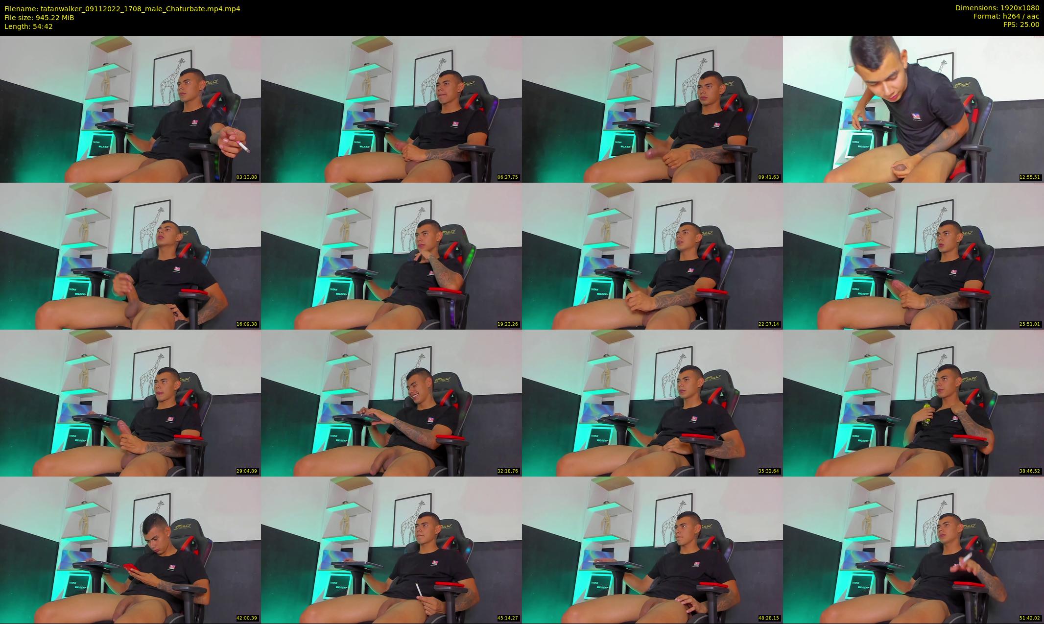 tatanwalker — 55 minute Chaturbate male cam show recording, 1080p, Nov 9, 2022