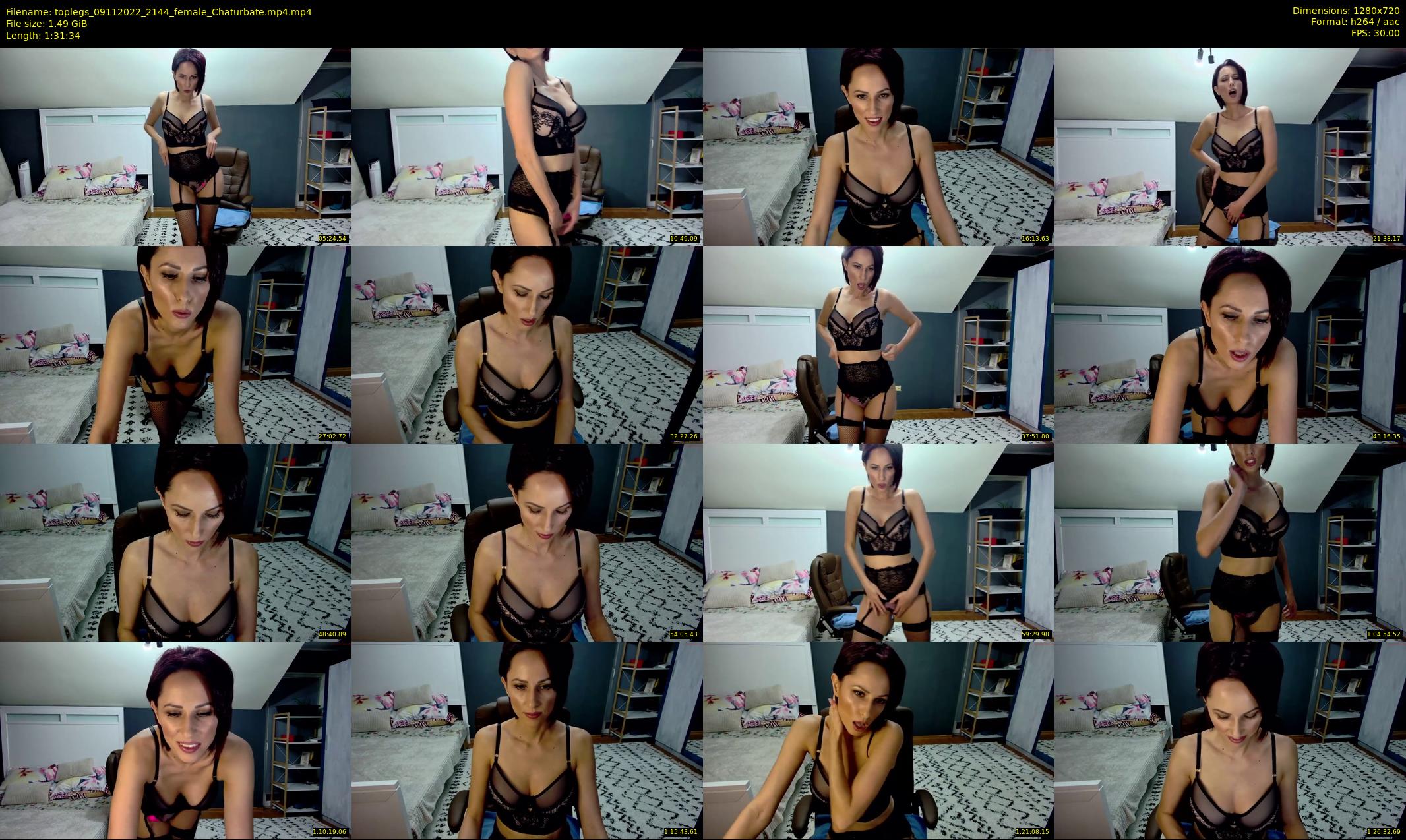 toplegs — 92 minute Chaturbate female cam show recording, 720p, Nov 9, 2022